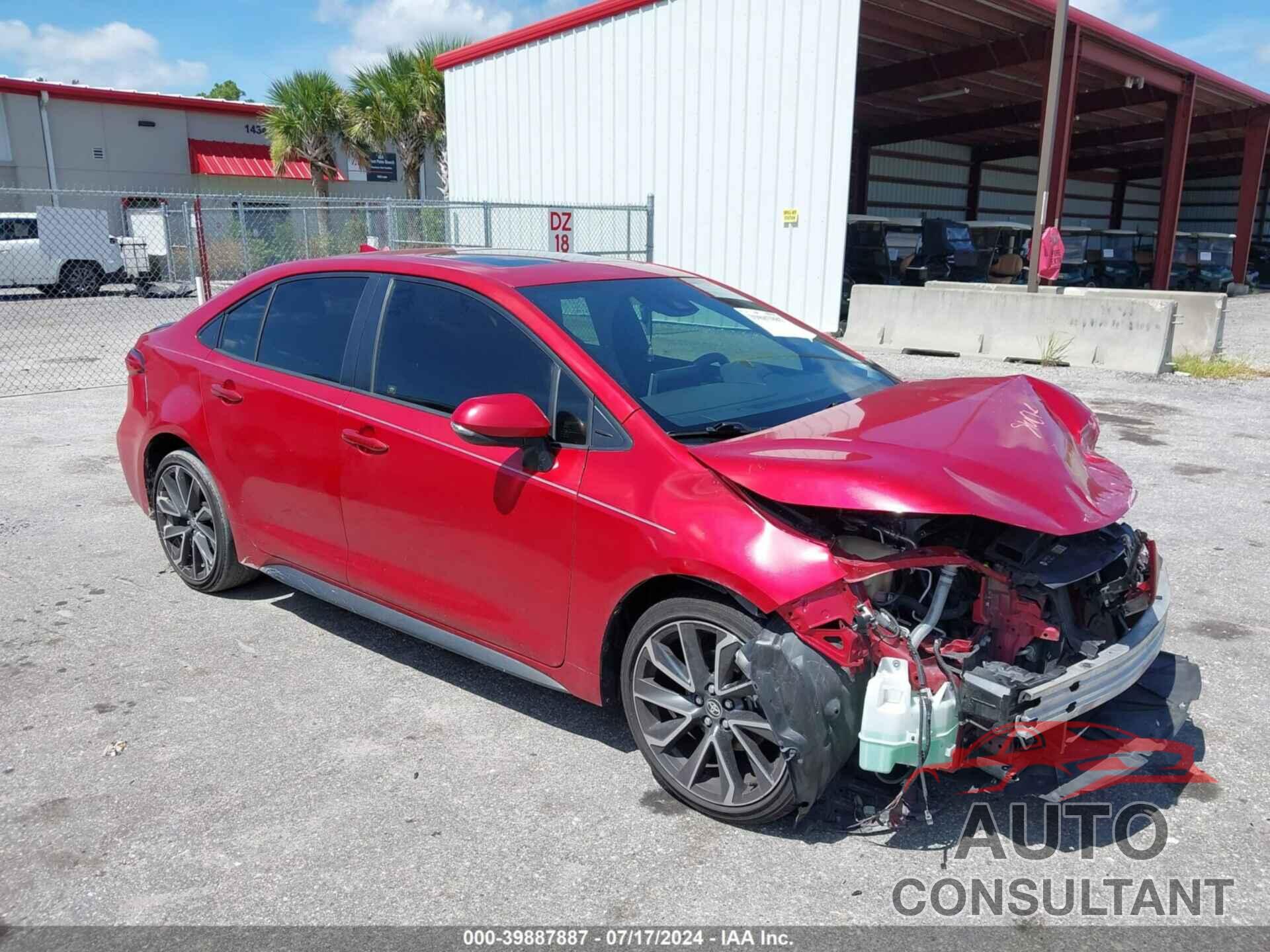 TOYOTA COROLLA 2020 - JTDT4RCE6LJ035590