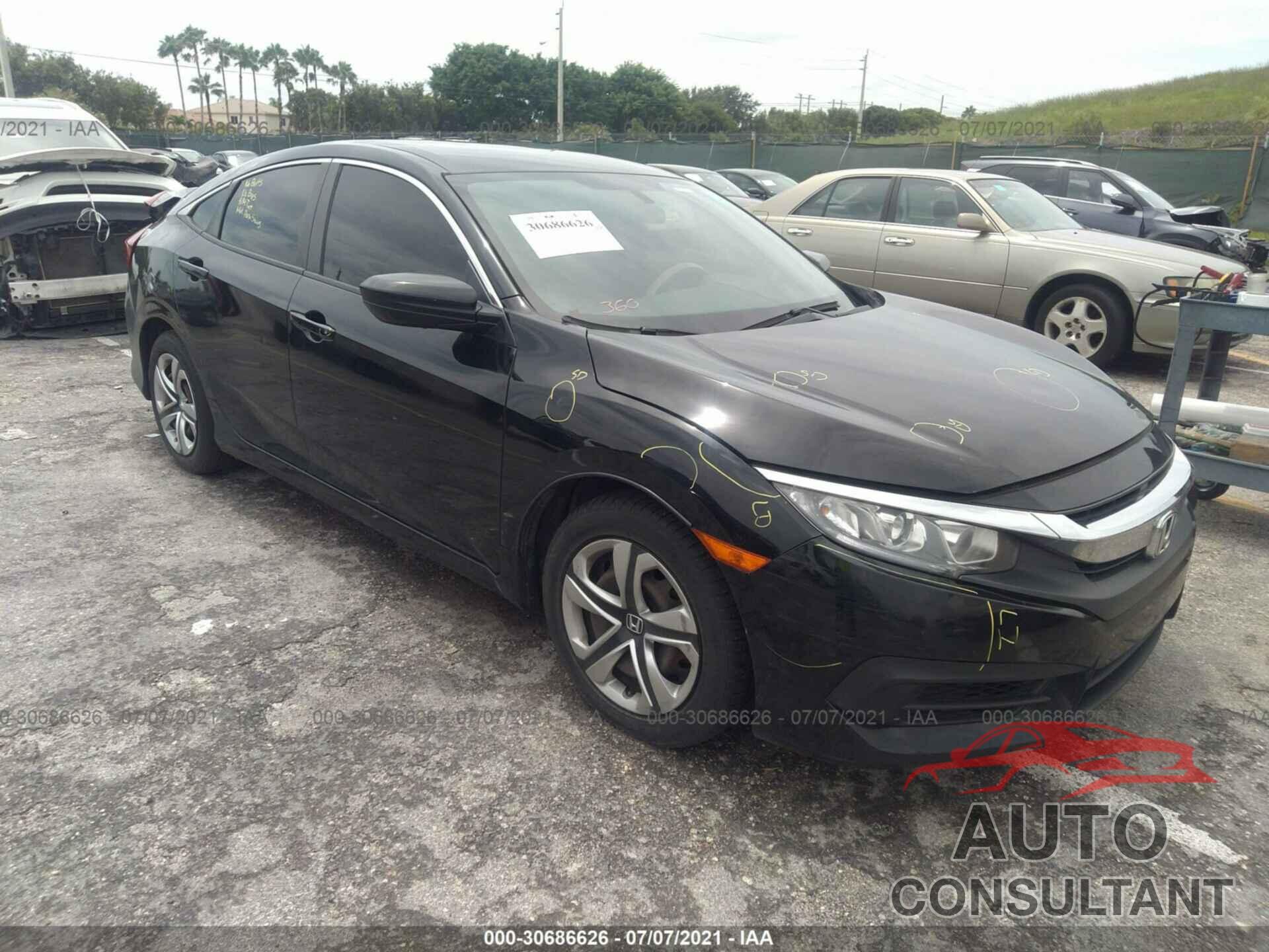 HONDA CIVIC SEDAN 2017 - 19XFC2F56HE000801