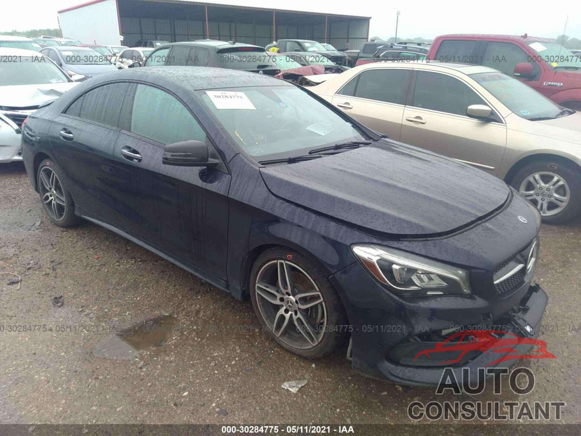 MERCEDES-BENZ CLA 2018 - WDDSJ4GB6JN581115