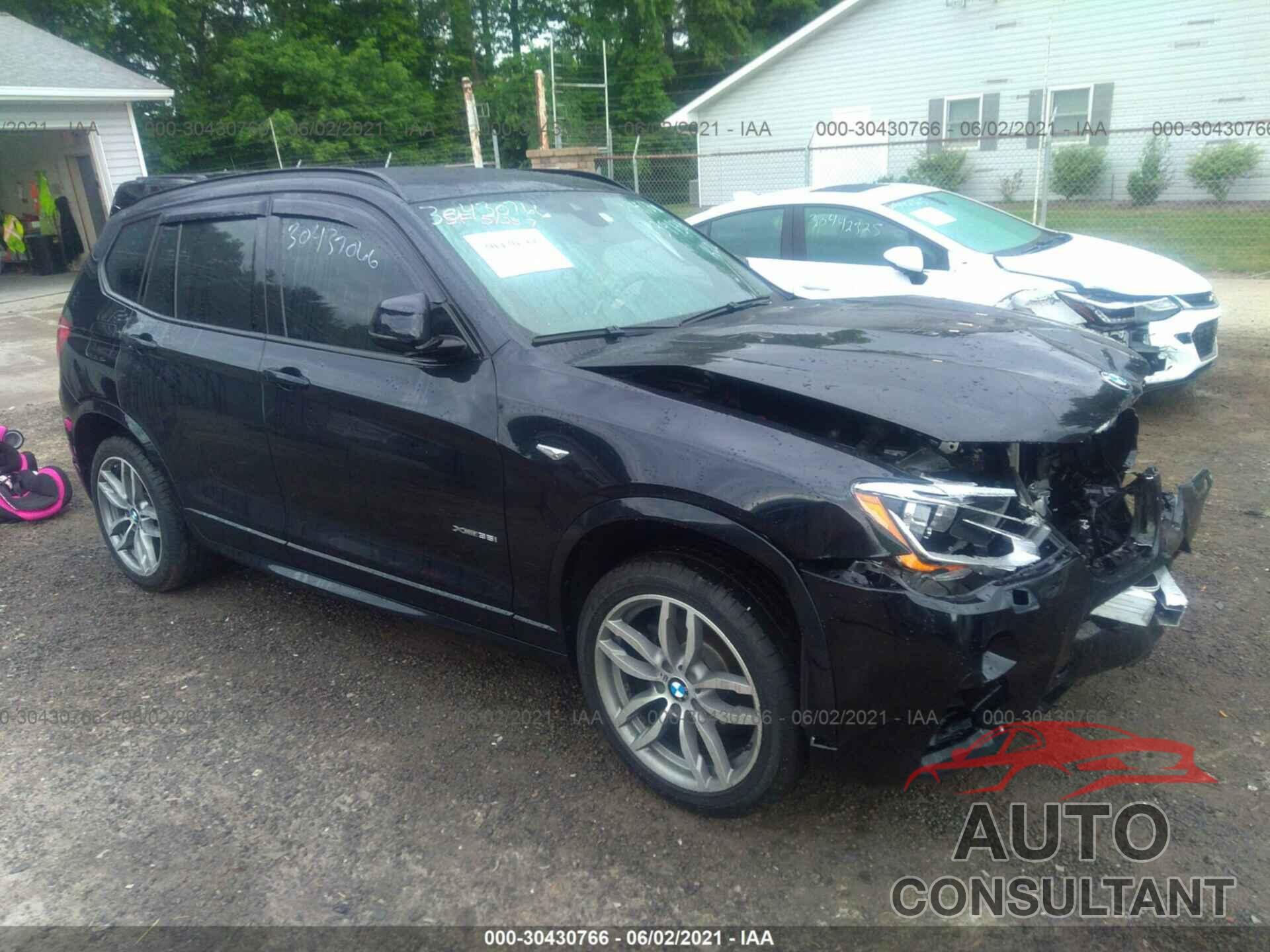 BMW X3 2017 - 5UXWX7C5XH0U39738