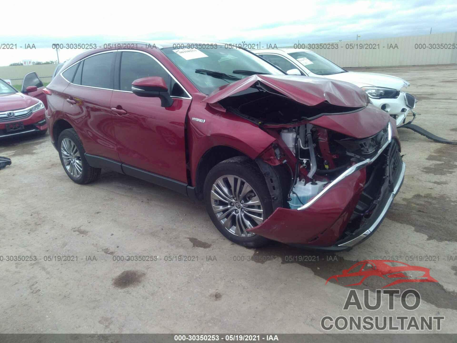 TOYOTA VENZA 2021 - JTEAAAAH1MJ016960