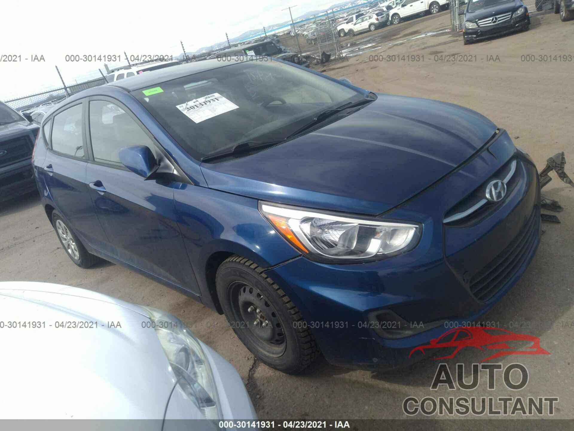 HYUNDAI ACCENT 2016 - KMHCT5AEXGU252185