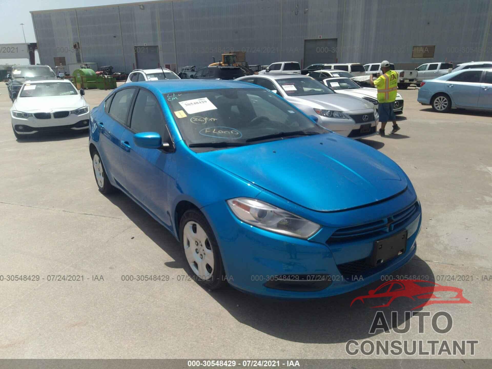 DODGE DART 2016 - 1C3CDFAA1GD624389