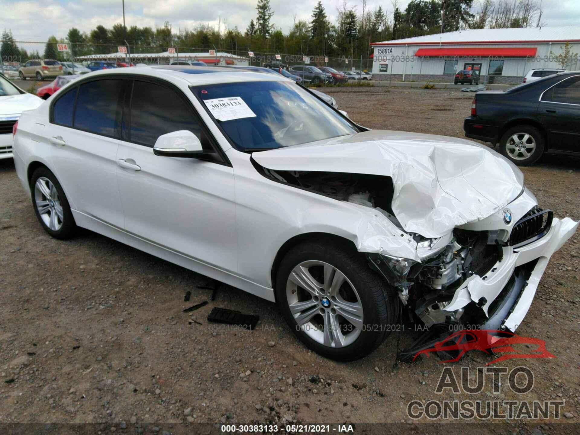 BMW 3 SERIES 2016 - WBA8E9C55GK603859
