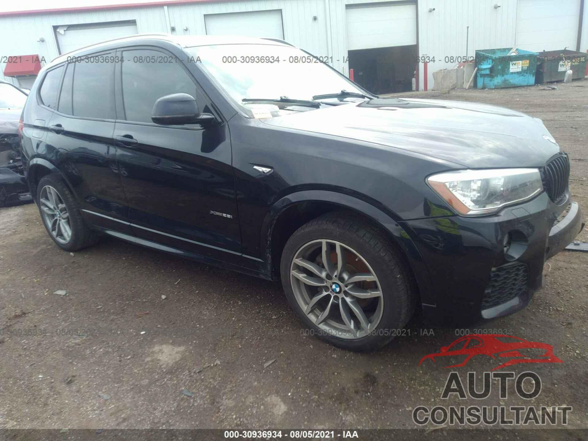 BMW X3 2017 - 5UXWX9C37H0T23732