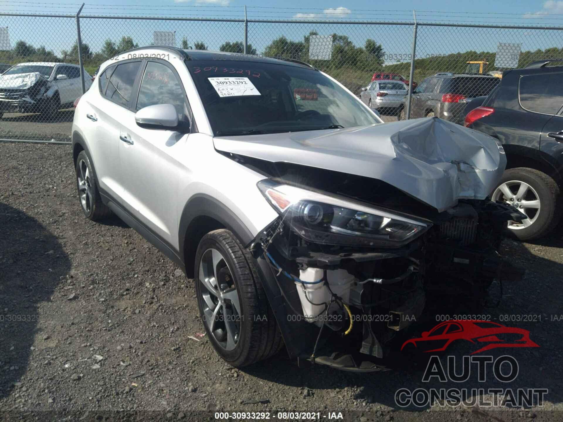 HYUNDAI TUCSON 2016 - KM8J3CA27GU074009