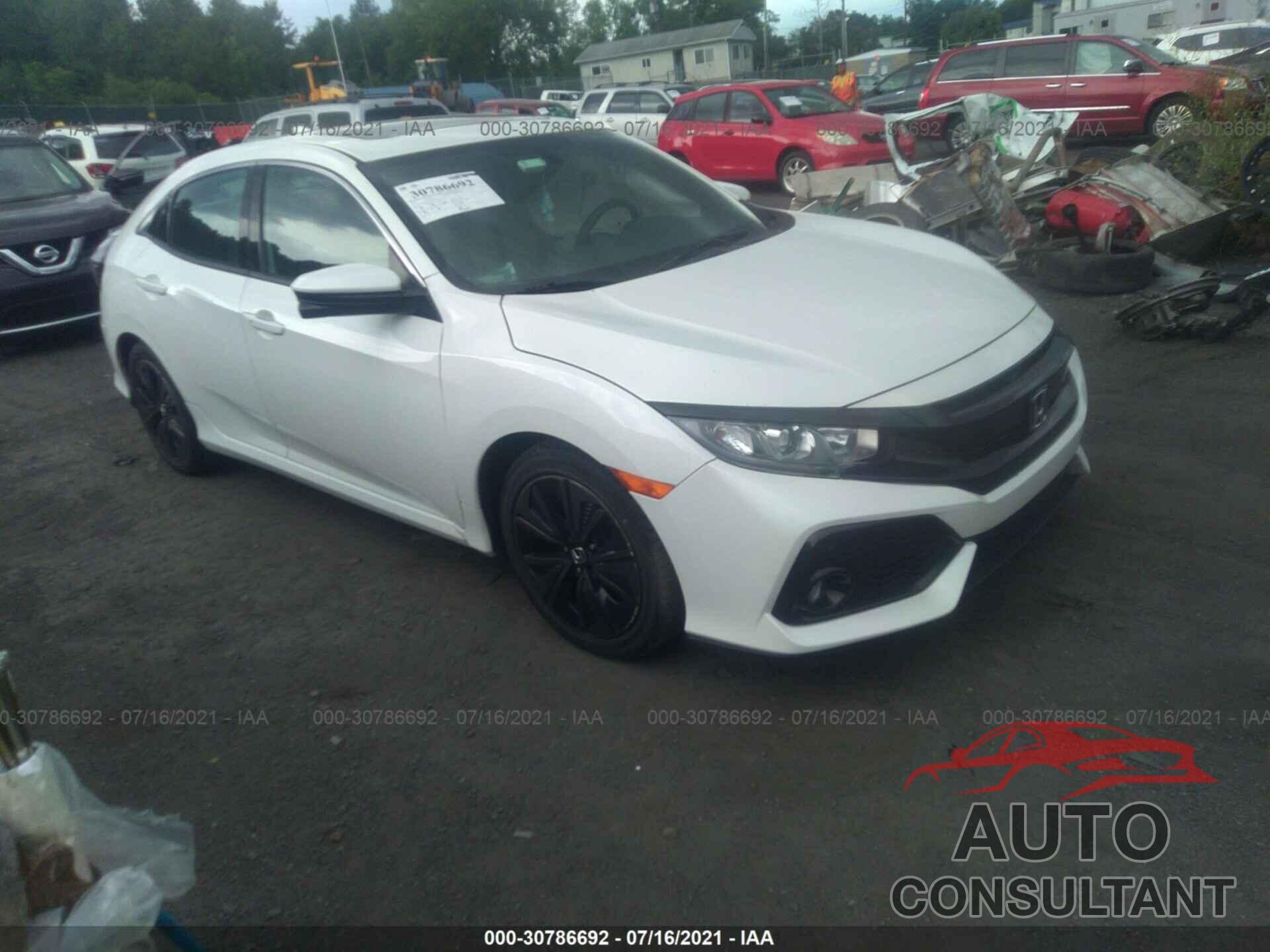 HONDA CIVIC HATCHBACK 2017 - SHHFK7H55HU416795