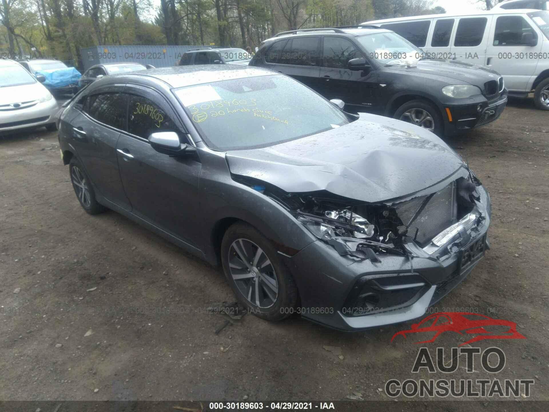 HONDA CIVIC HATCHBACK 2020 - SHHFK7H38LU410545