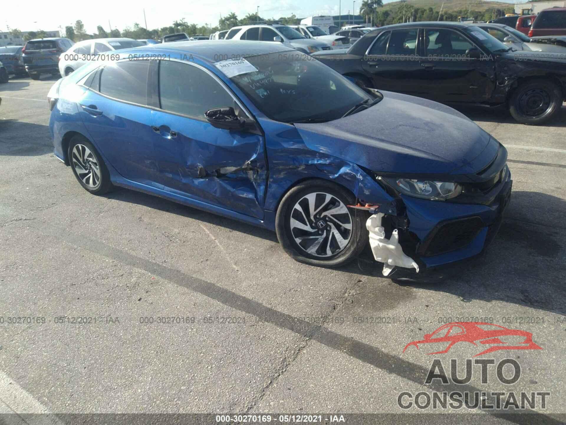 HONDA CIVIC HATCHBACK 2017 - SHHFK7H25HU404975