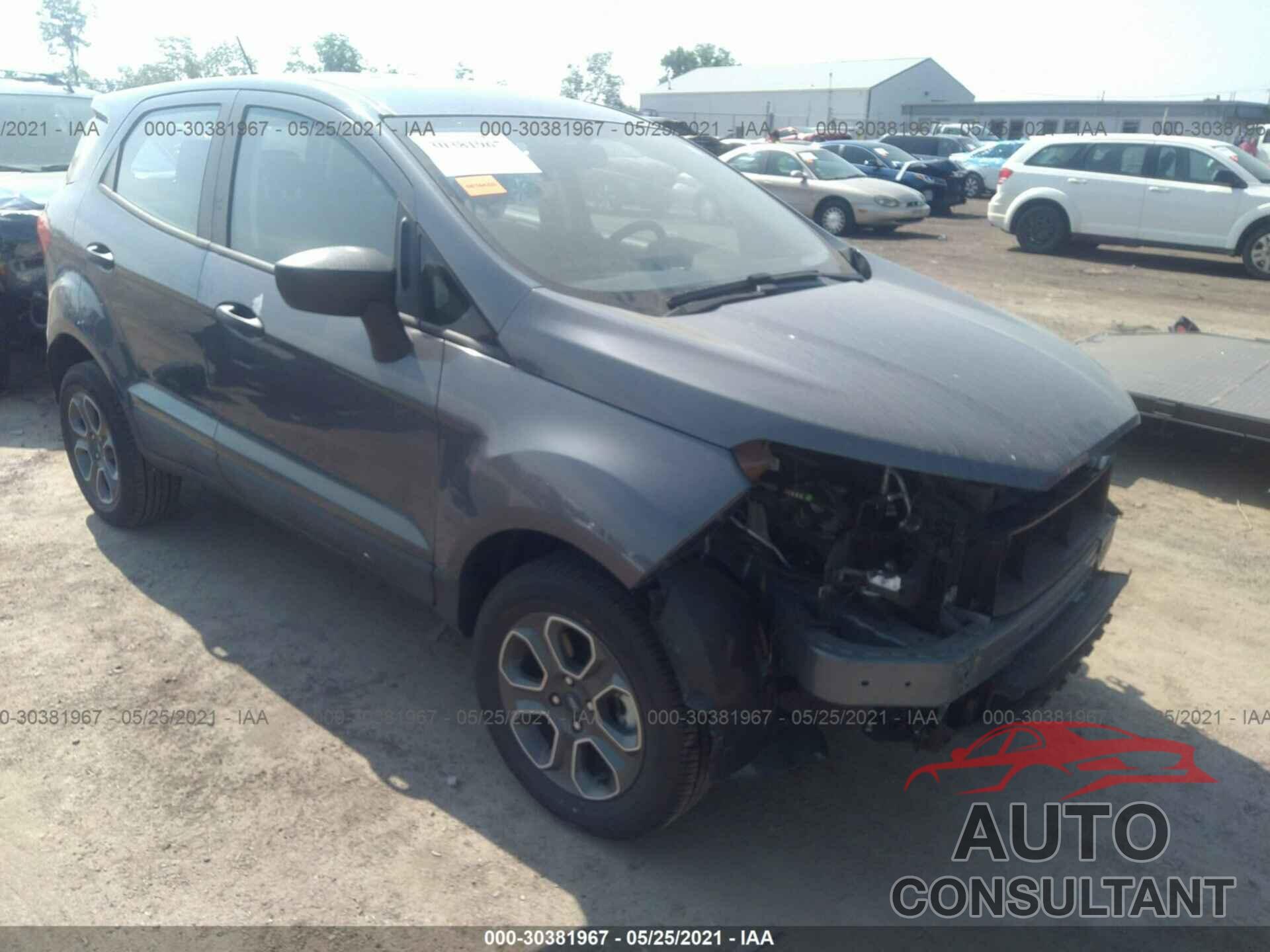 FORD ECOSPORT 2020 - MAJ6S3FL1LC385889