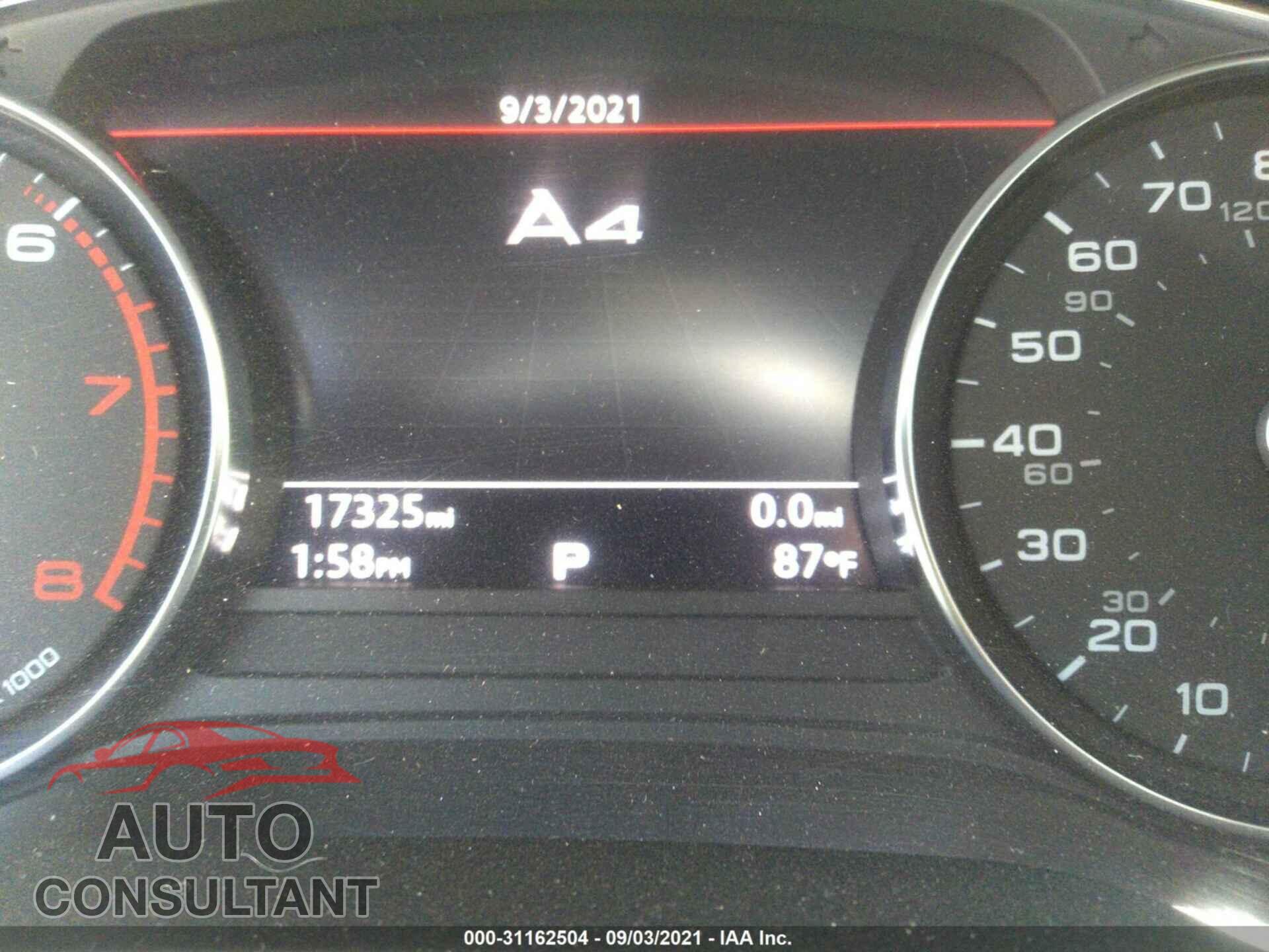 AUDI A4 2019 - WAUGMAF47KA015592