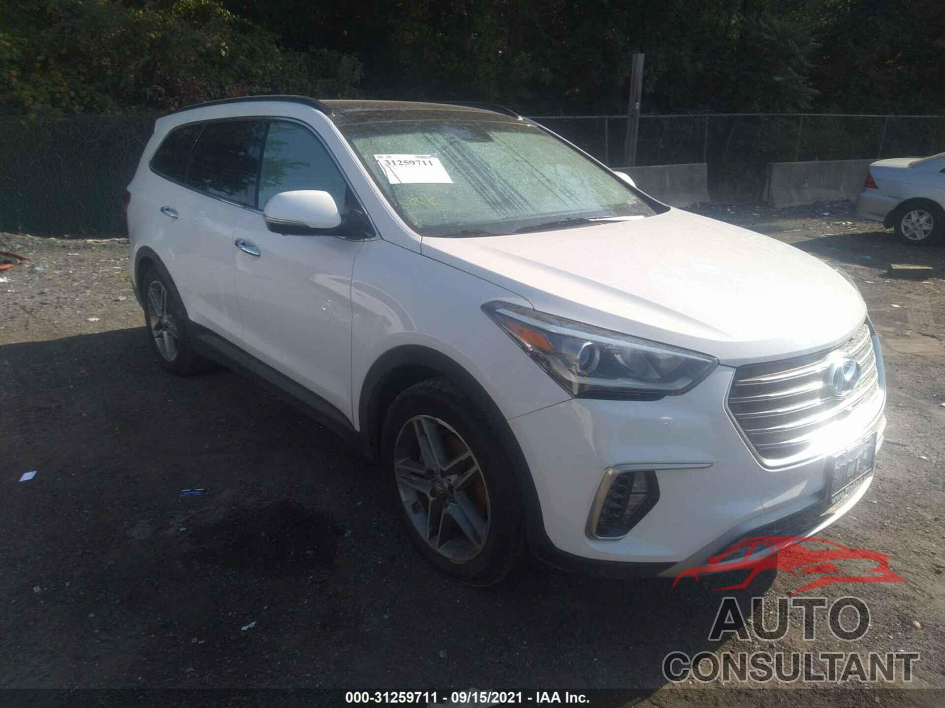 HYUNDAI SANTA FE 2017 - KM8SR4HF6HU252625