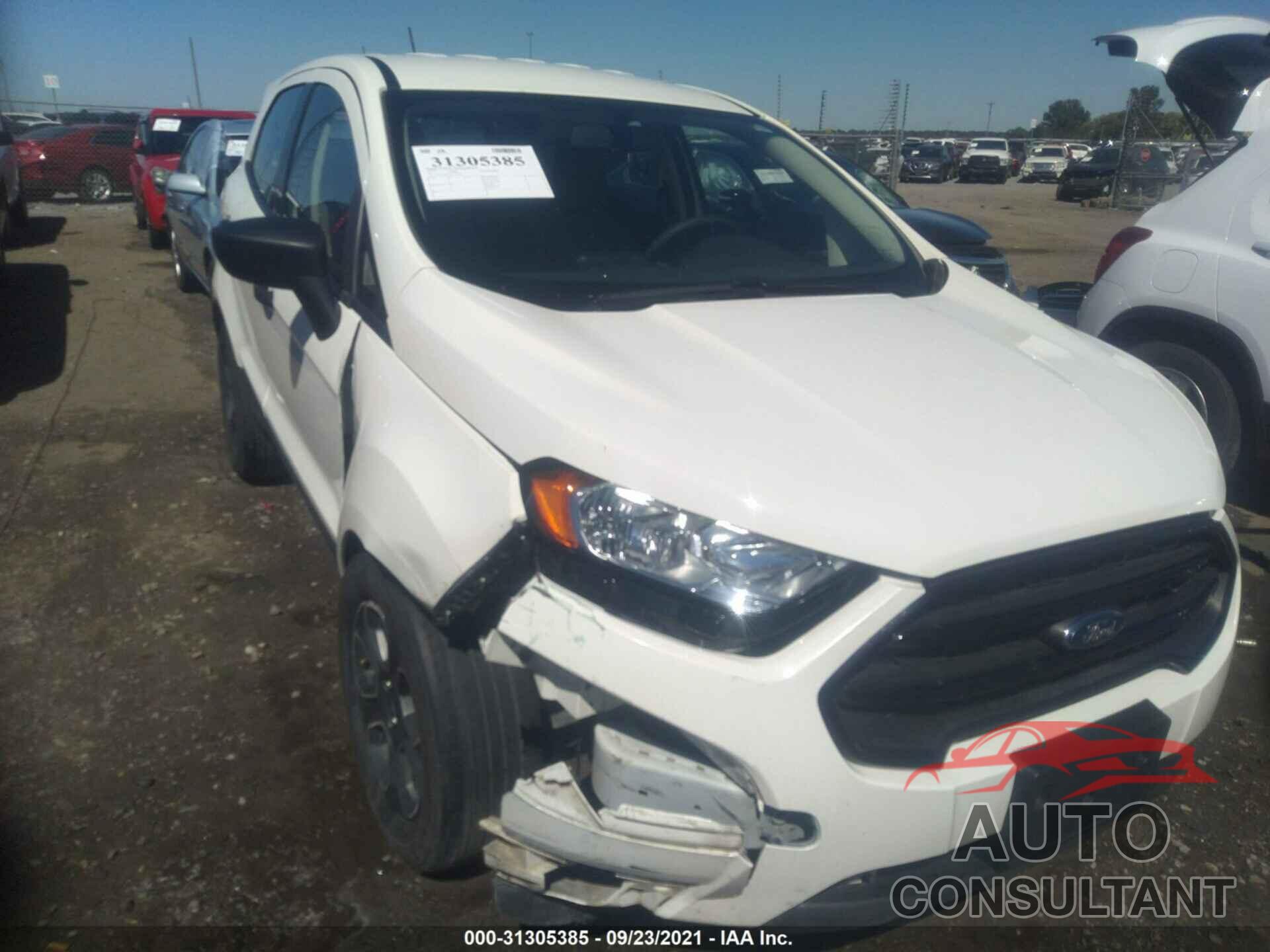 FORD ECOSPORT 2019 - MAJ3S2FE3KC292434