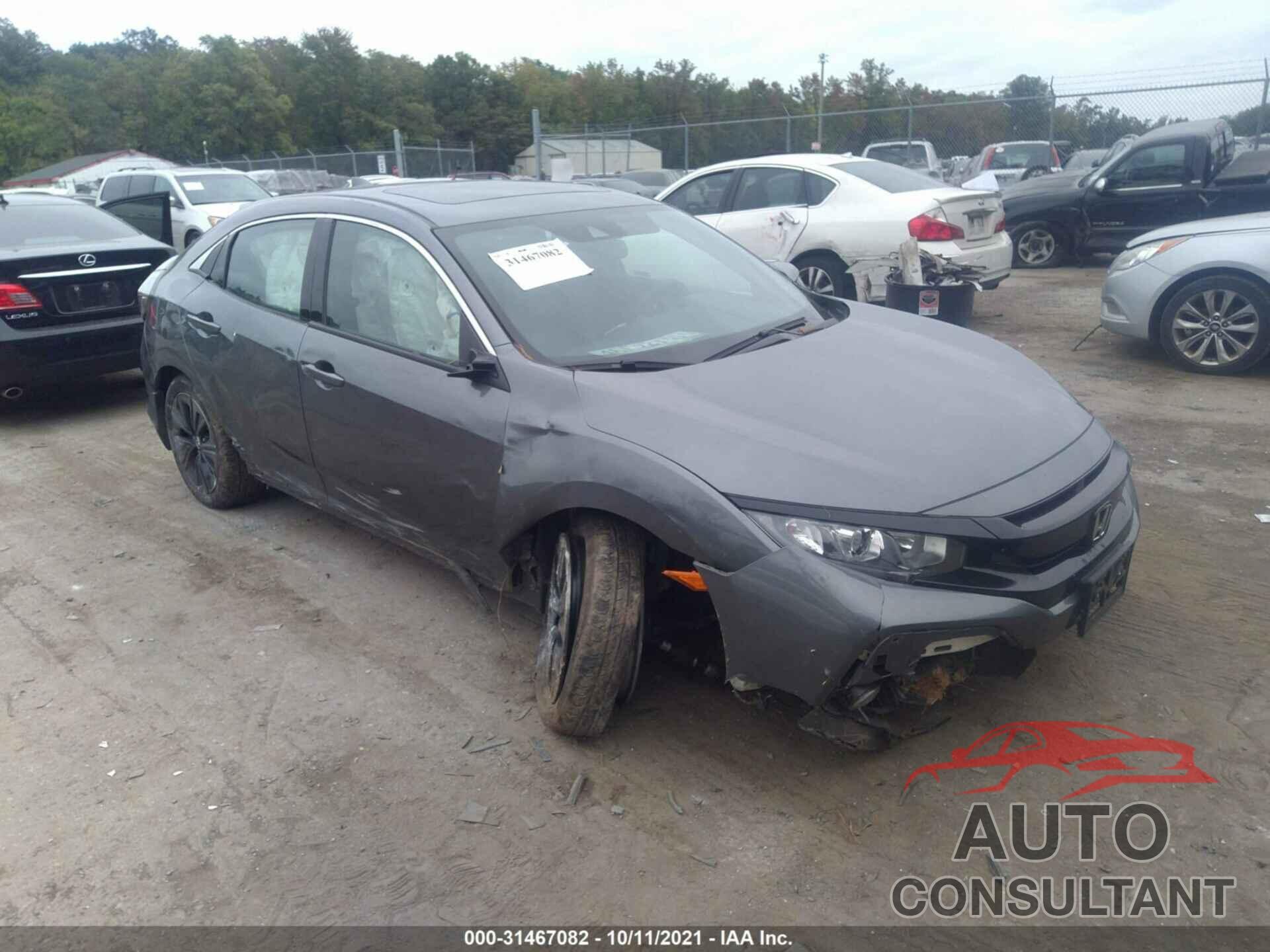 HONDA CIVIC HATCHBACK 2019 - SHHFK7H81KU415404