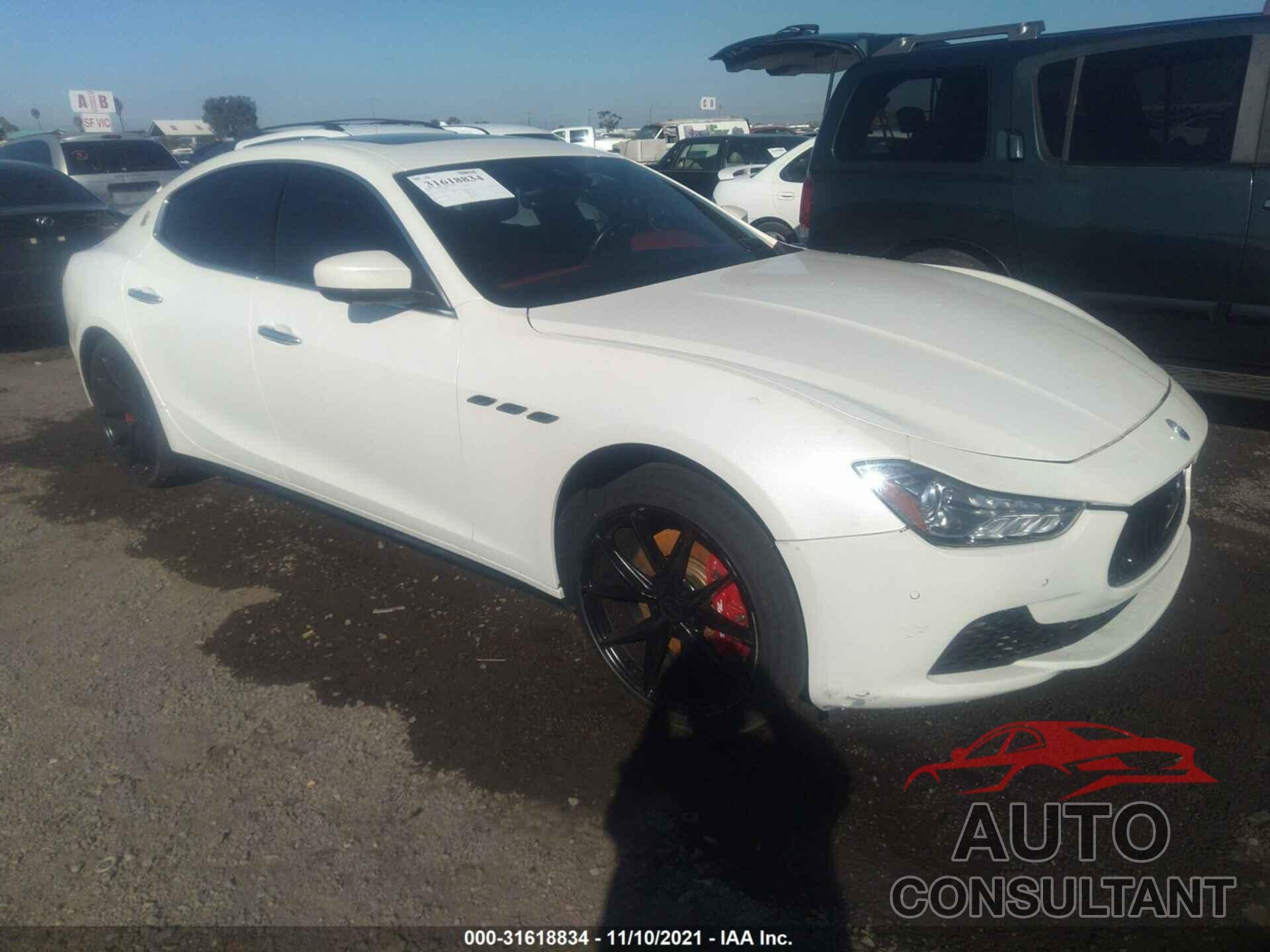 MASERATI GHIBLI 2017 - ZAM57RSA3H1226269