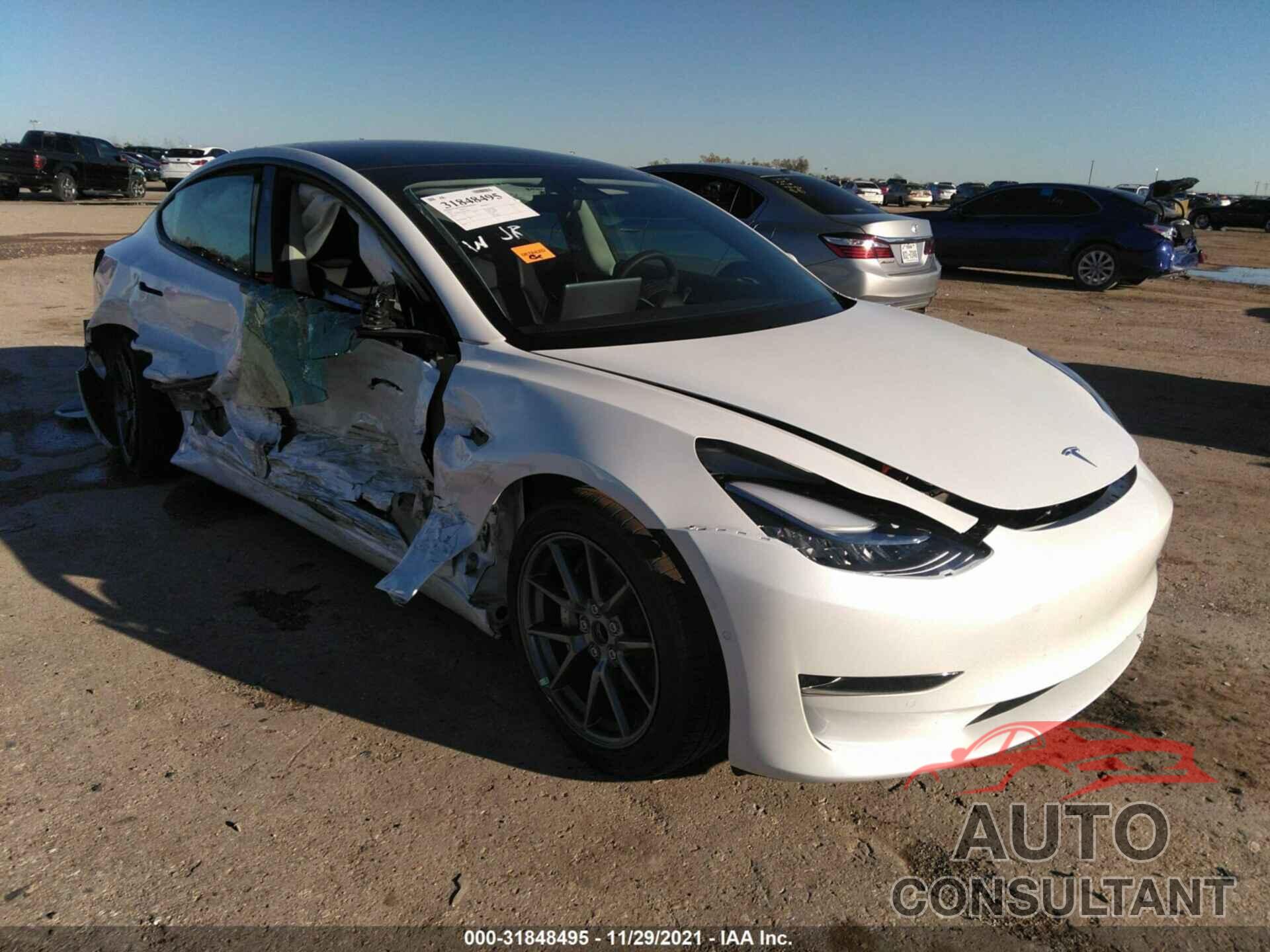 TESLA MODEL 3 2021 - 5YJ3E1EA1MF996096