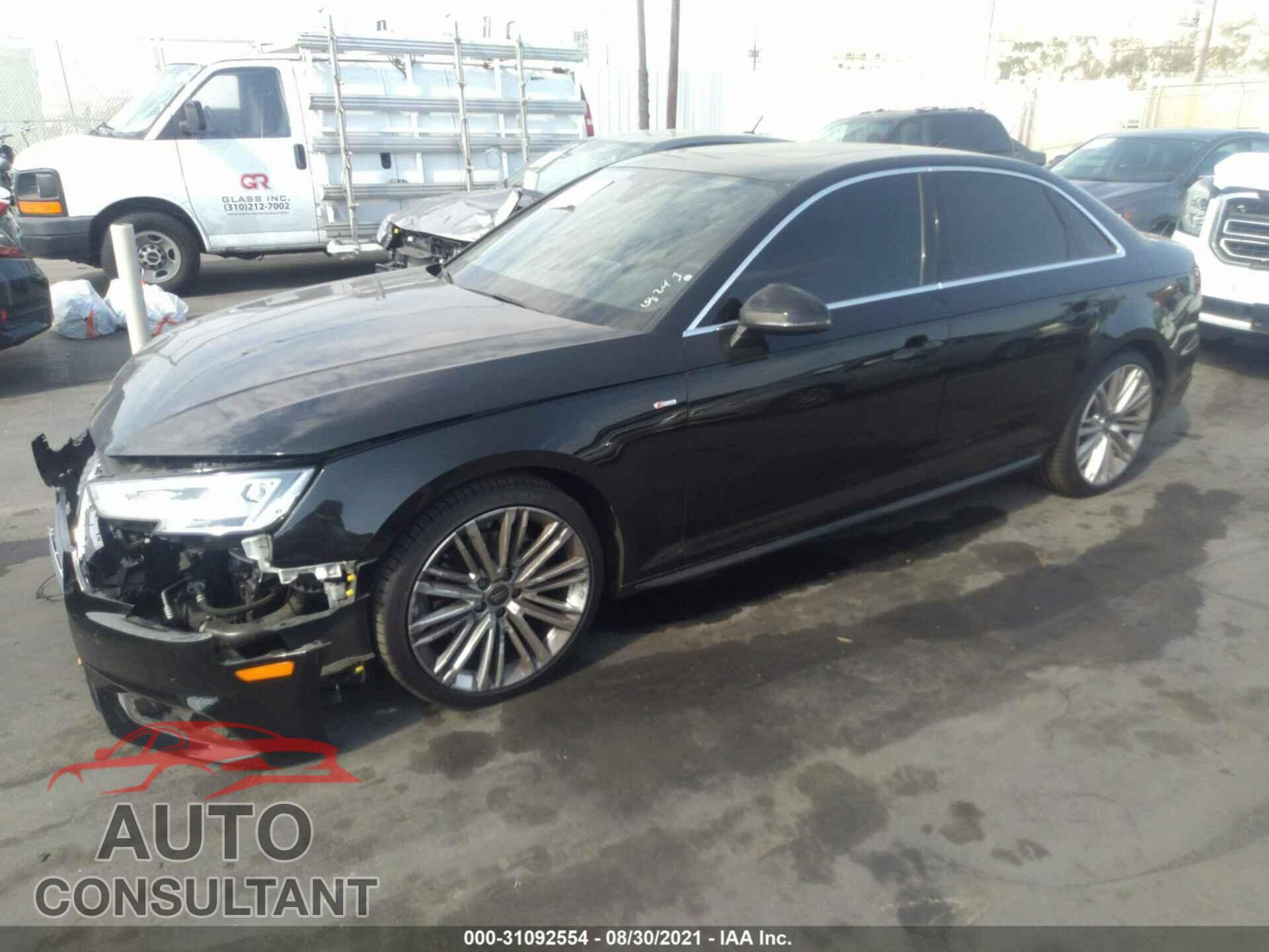 AUDI A4 2018 - WAULMAF4XJA080403