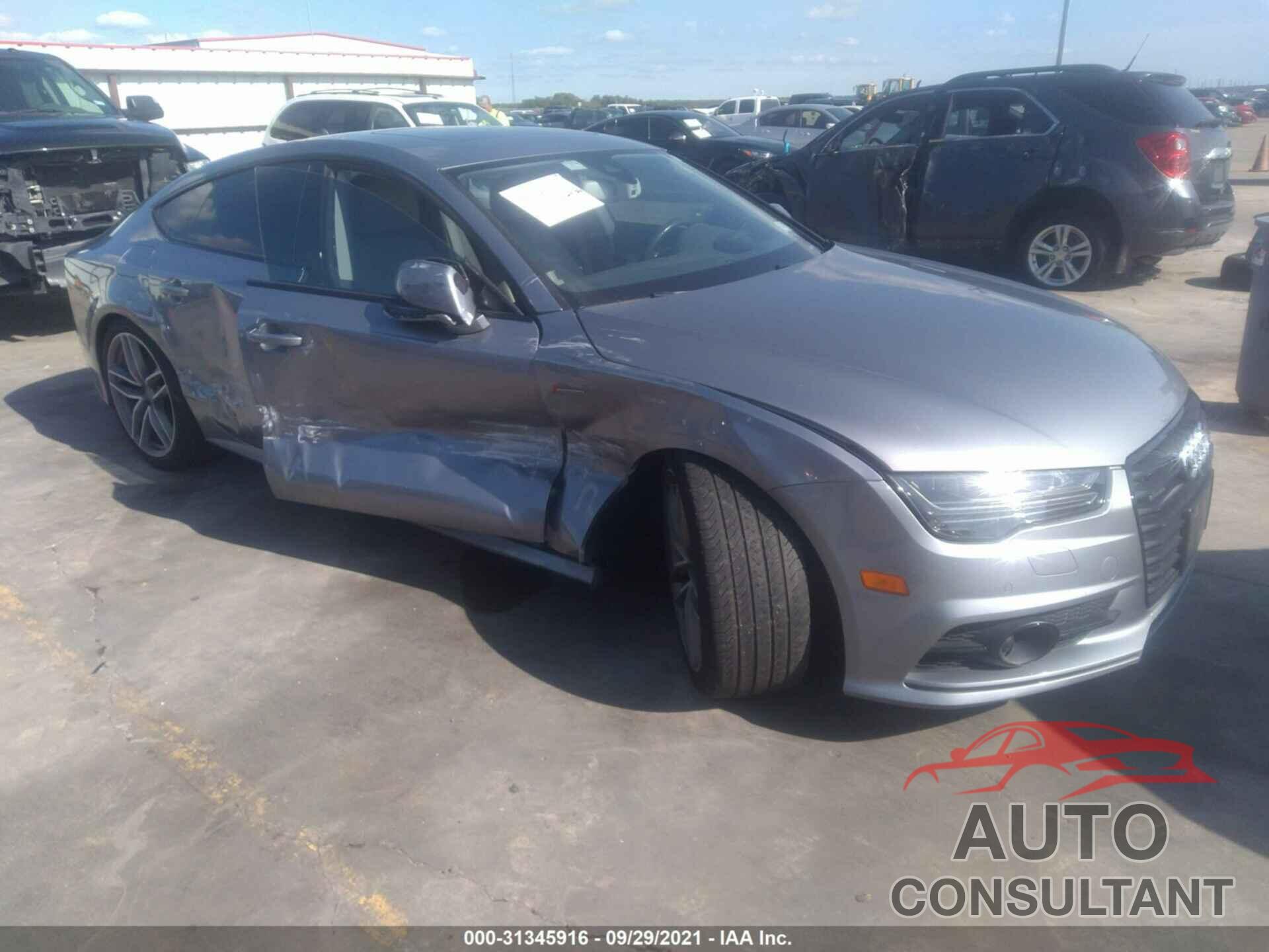 AUDI A7 2016 - WAU2GAFC5GN036871