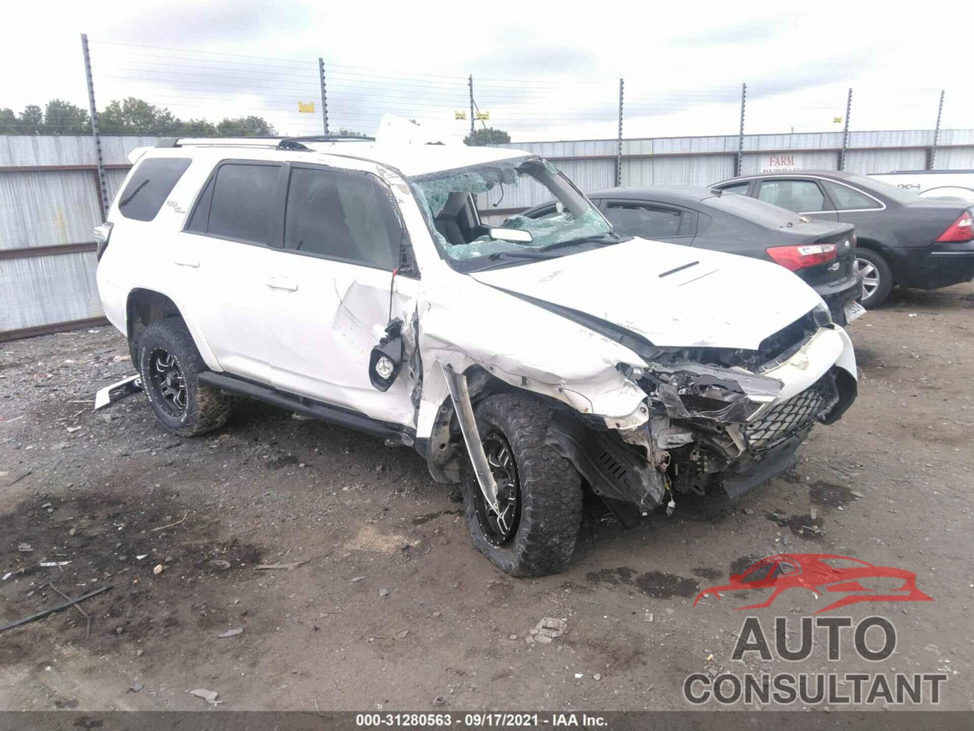 TOYOTA 4RUNNER 2017 - JTEBU5JR9H5448853