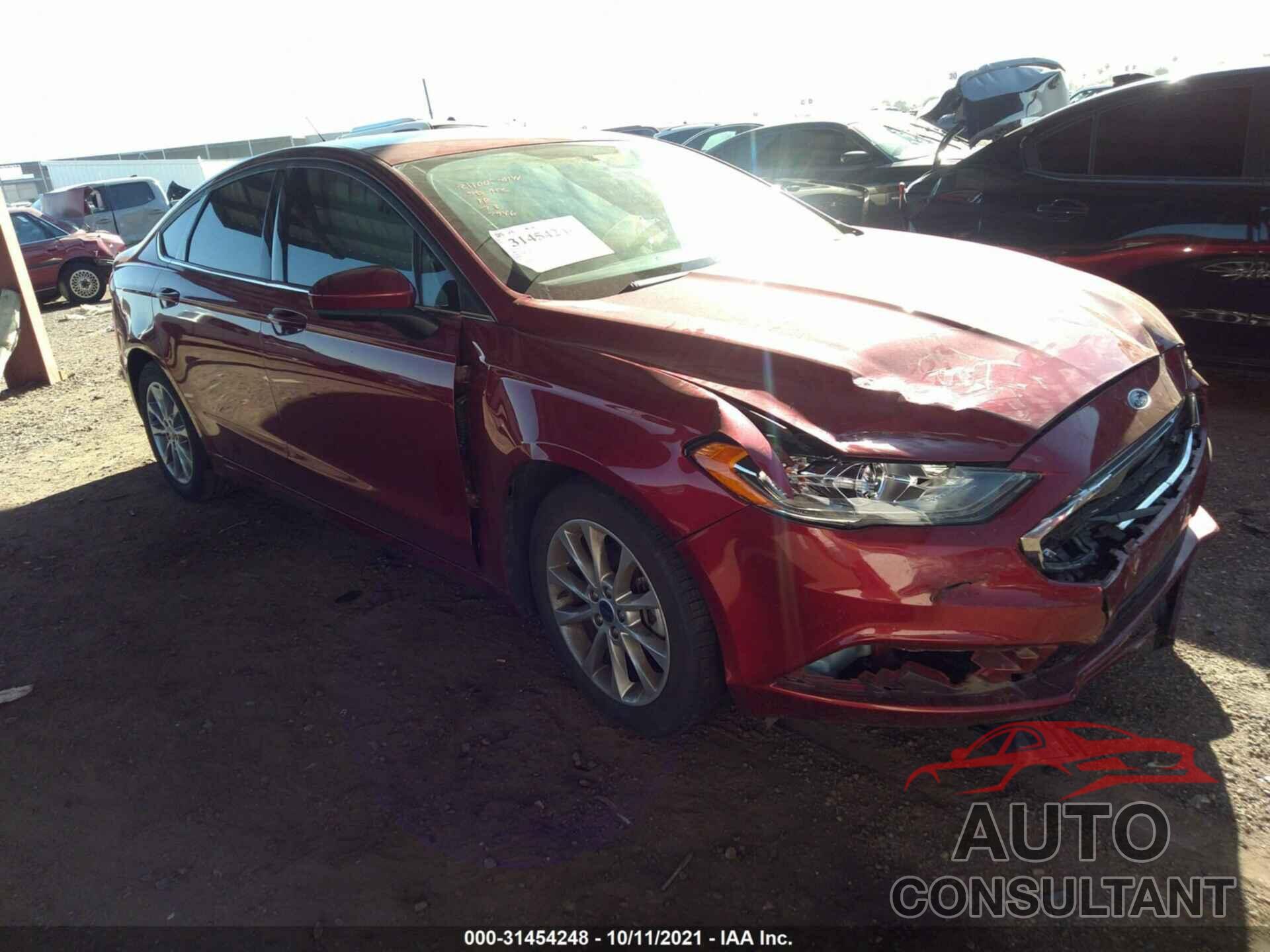 FORD FUSION 2017 - 3FA6P0HD4HR252946