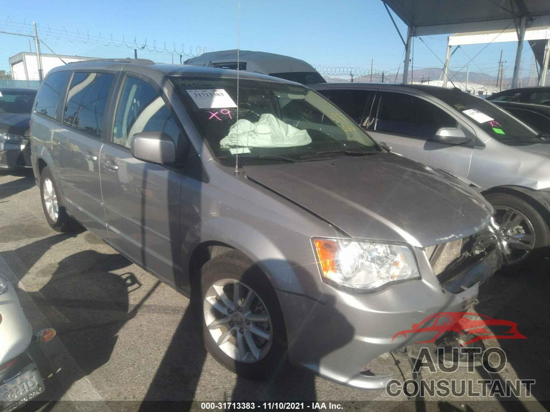 DODGE GRAND CARAVAN 2016 - 2C4RDGCG3GR180233