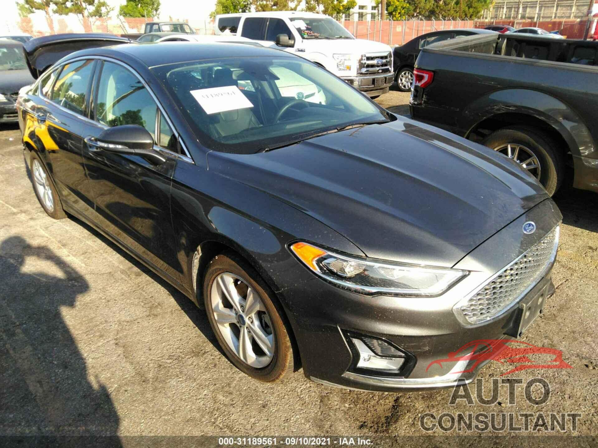 FORD FUSION ENERGI 2019 - 3FA6P0SU5KR286846