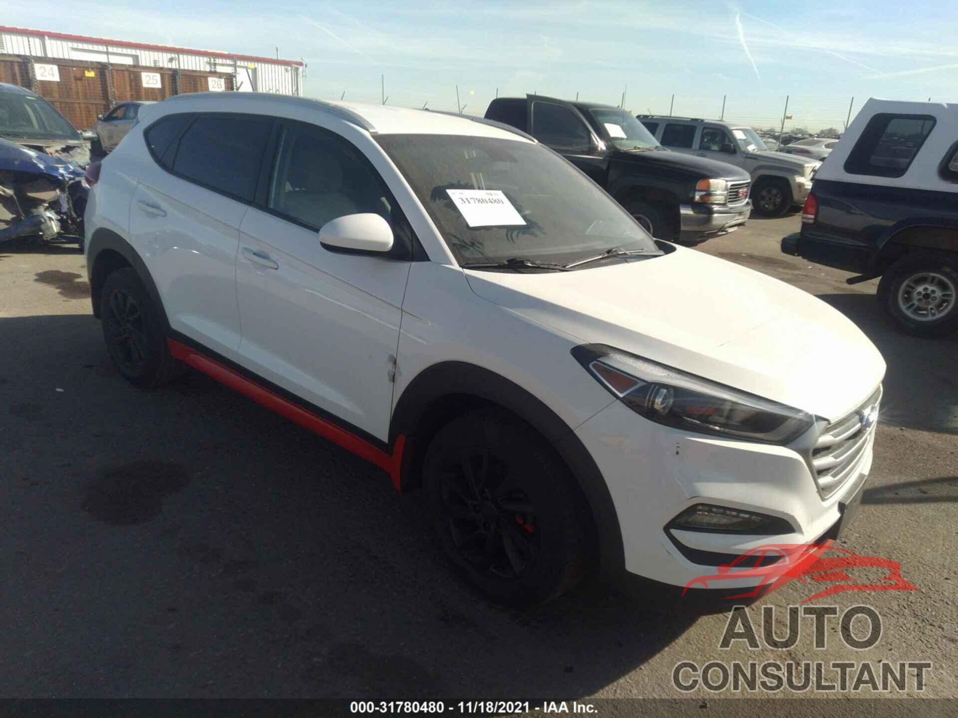 HYUNDAI TUCSON 2017 - KM8J3CA47HU533199