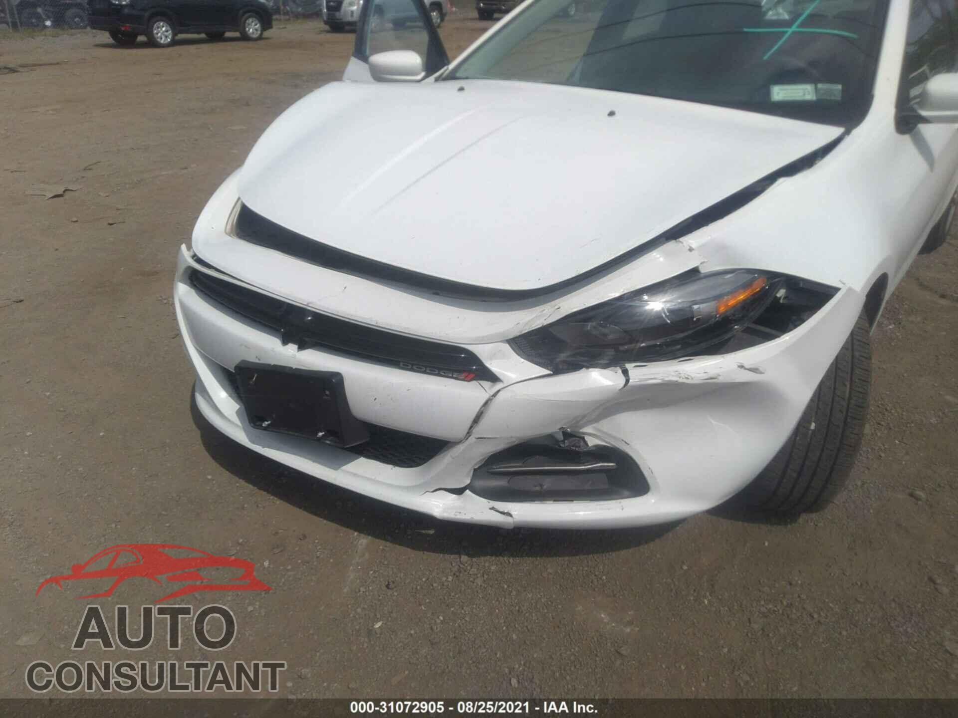 DODGE DART 2016 - 1C3CDFBA3GD720507