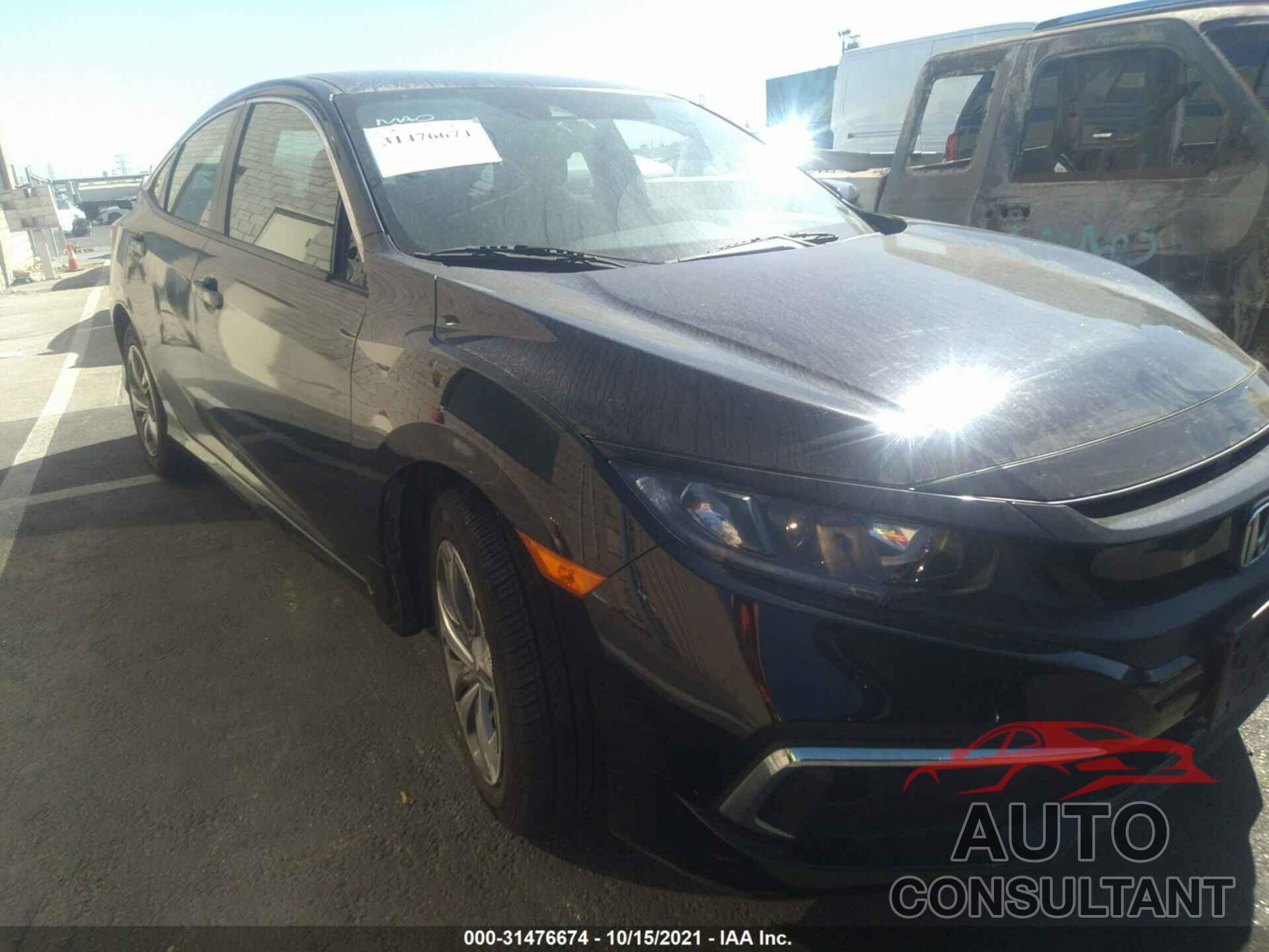 HONDA CIVIC SEDAN 2019 - 2HGFC2F60KH545415