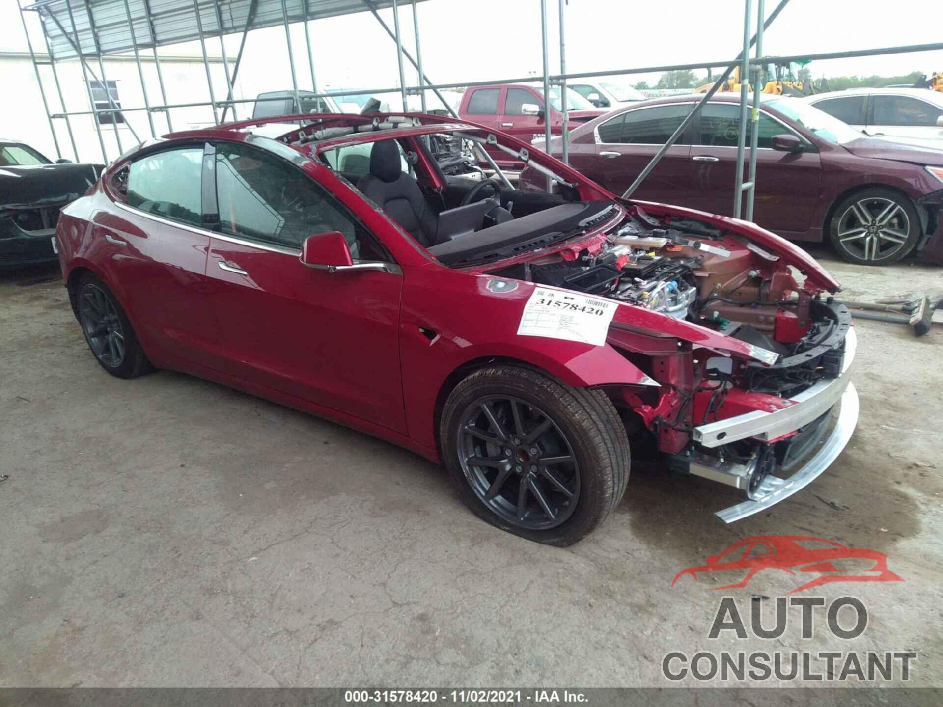 TESLA MODEL 3 2020 - 5YJ3E1EA7LF718785