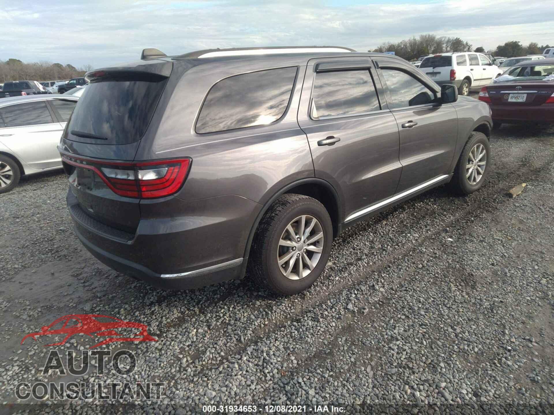 DODGE DURANGO 2016 - 1C4RDHAG7GC424404