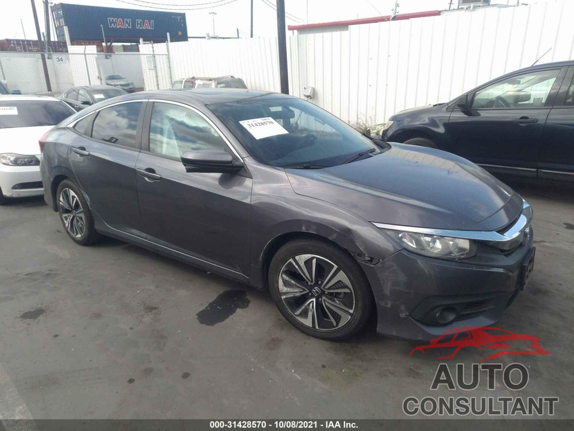 HONDA CIVIC SEDAN 2016 - 2HGFC1F3XGH653404