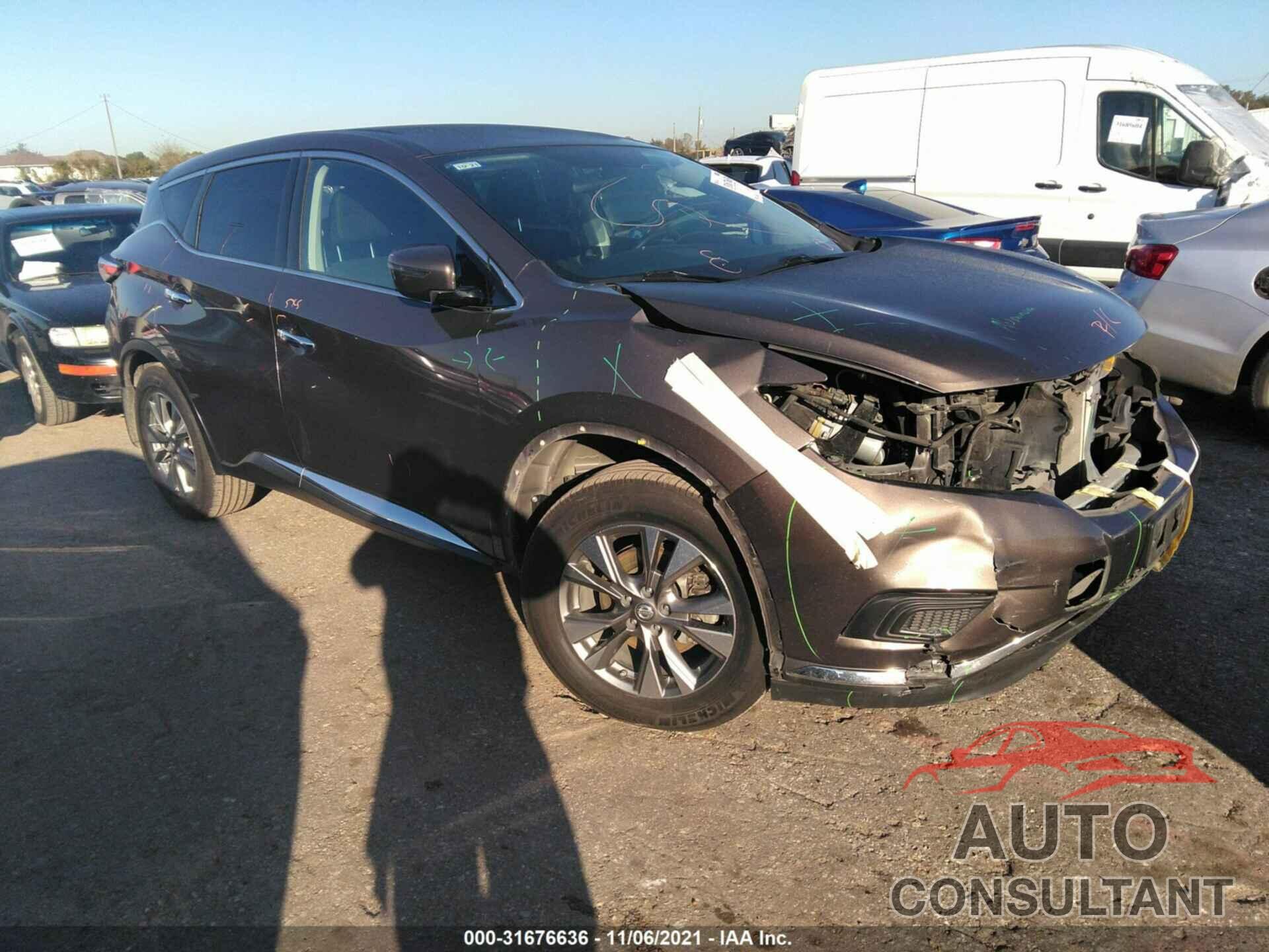 NISSAN MURANO 2018 - 5N1AZ2MG6JN129812