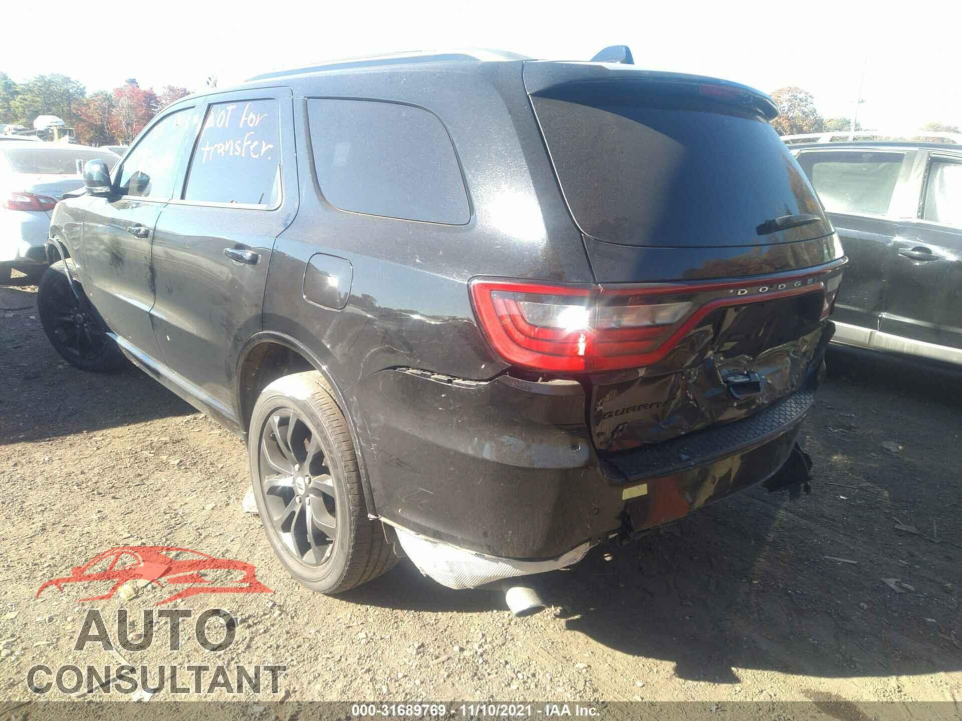 DODGE DURANGO 2019 - 1C4RDJDG9KC535869
