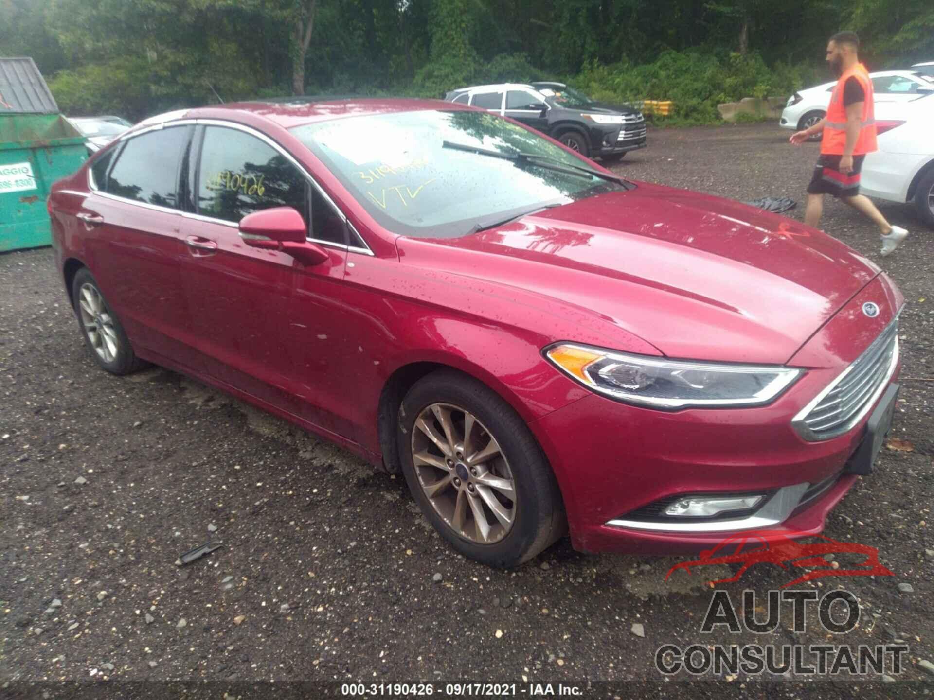 FORD FUSION 2017 - 3FA6P0HD1HR111879