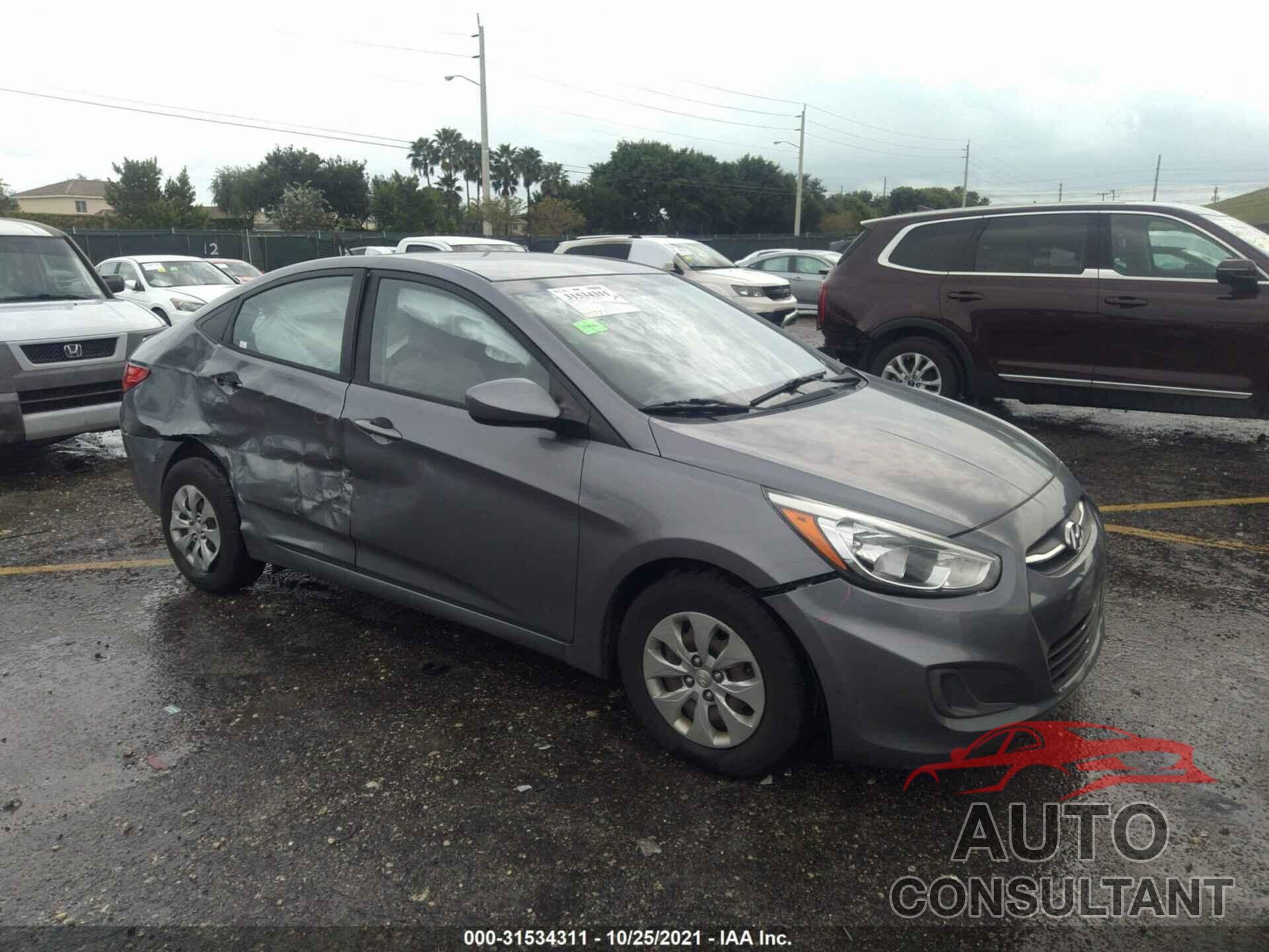 HYUNDAI ACCENT 2016 - KMHCT4AE7GU967662