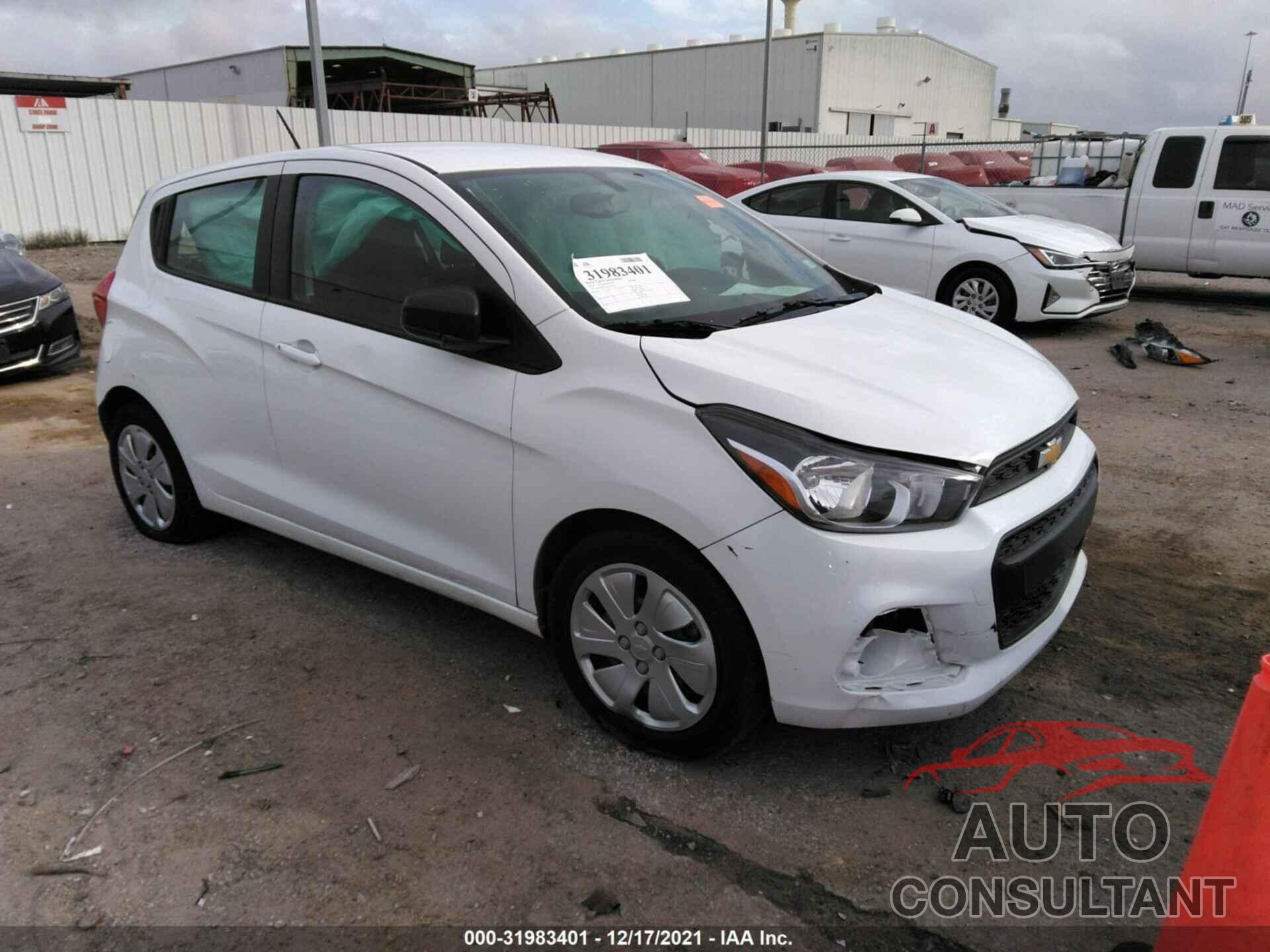 CHEVROLET SPARK 2018 - KL8CB6SAXJC428375