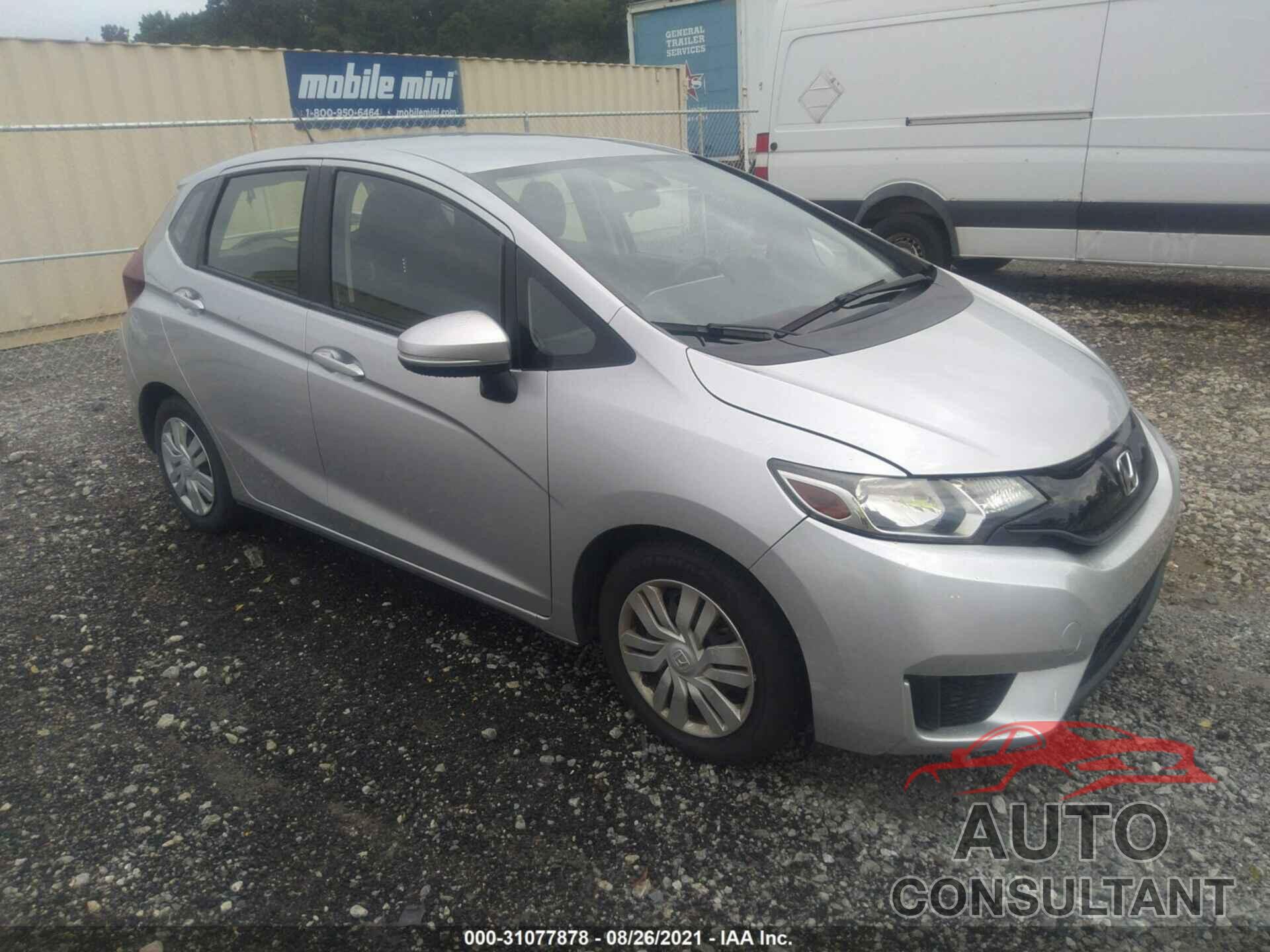 HONDA FIT 2016 - JHMGK5H59GX005638