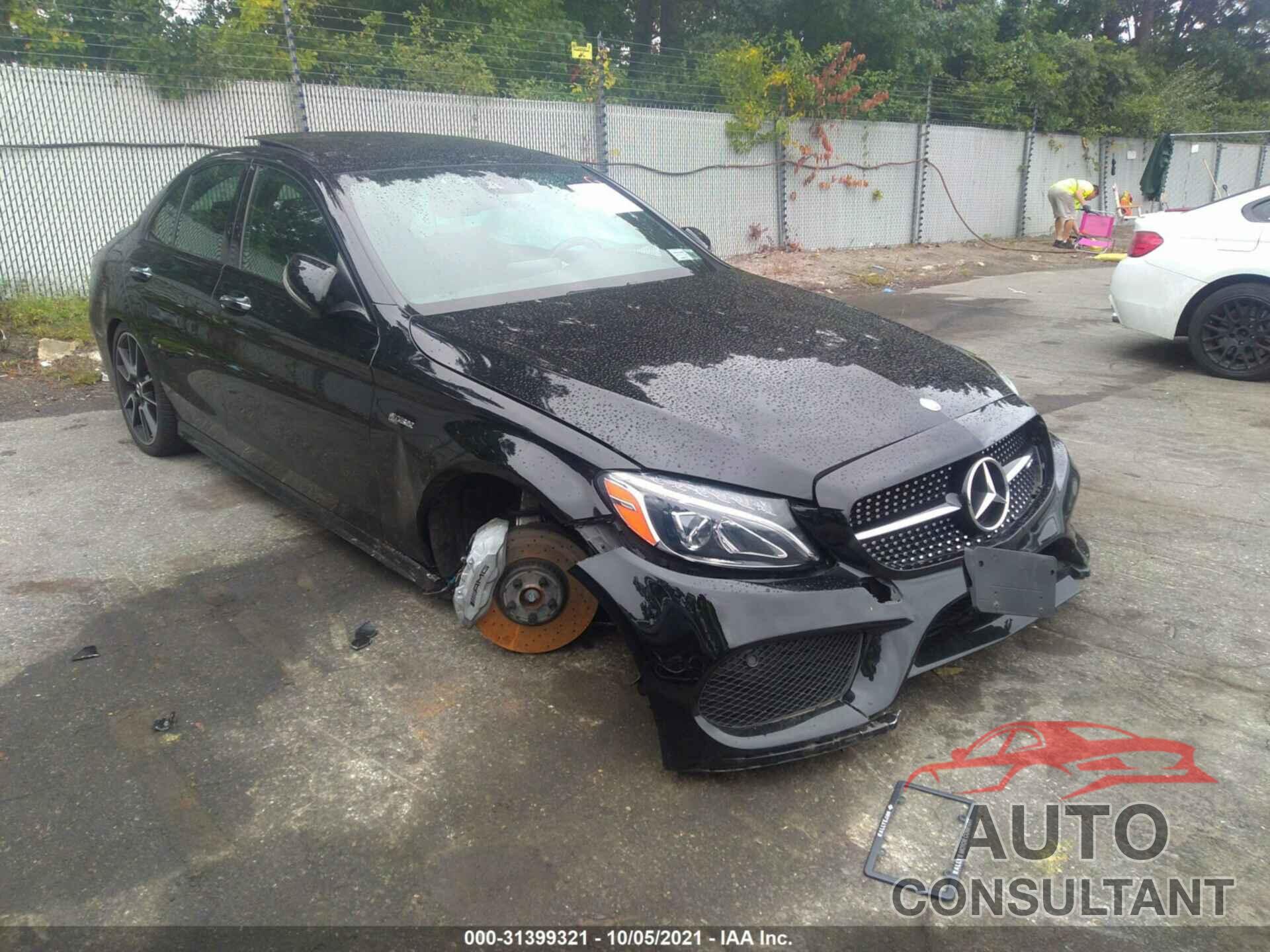 MERCEDES-BENZ C-CLASS 2017 - 55SWF6EB1HU210138