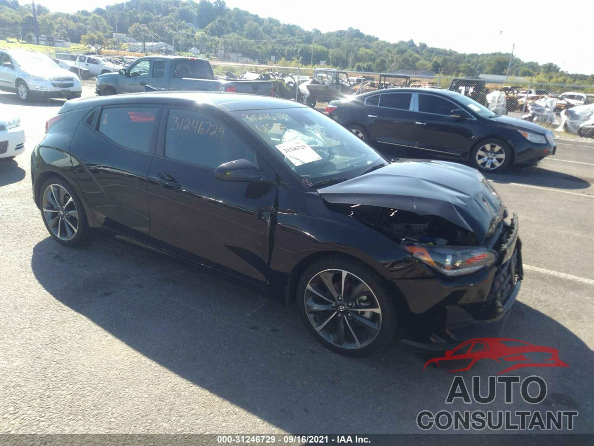 HYUNDAI VELOSTER 2019 - KMHTG6AF1KU011241