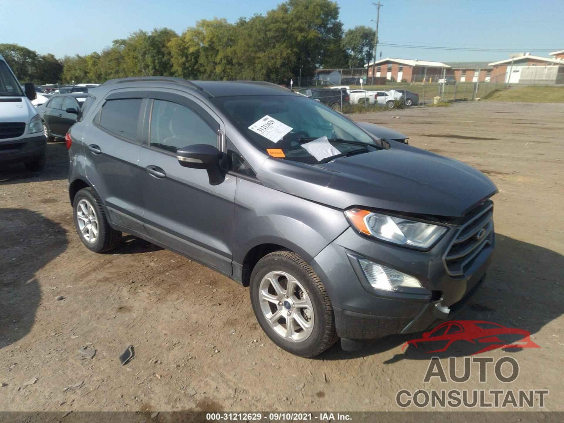 FORD ECOSPORT 2019 - MAJ3S2GE9KC304830