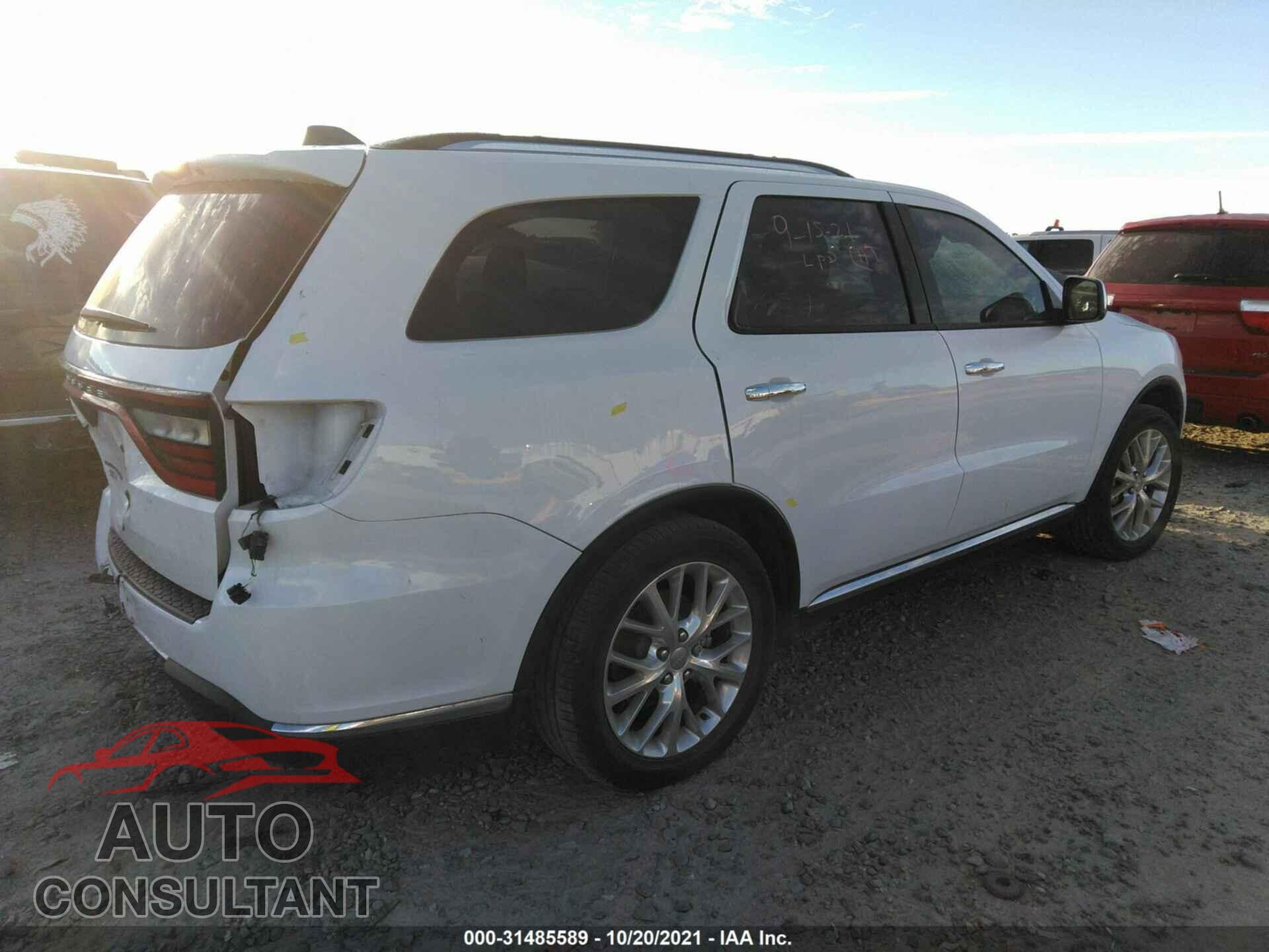 DODGE DURANGO 2017 - 1C4RDHAG2HC660430