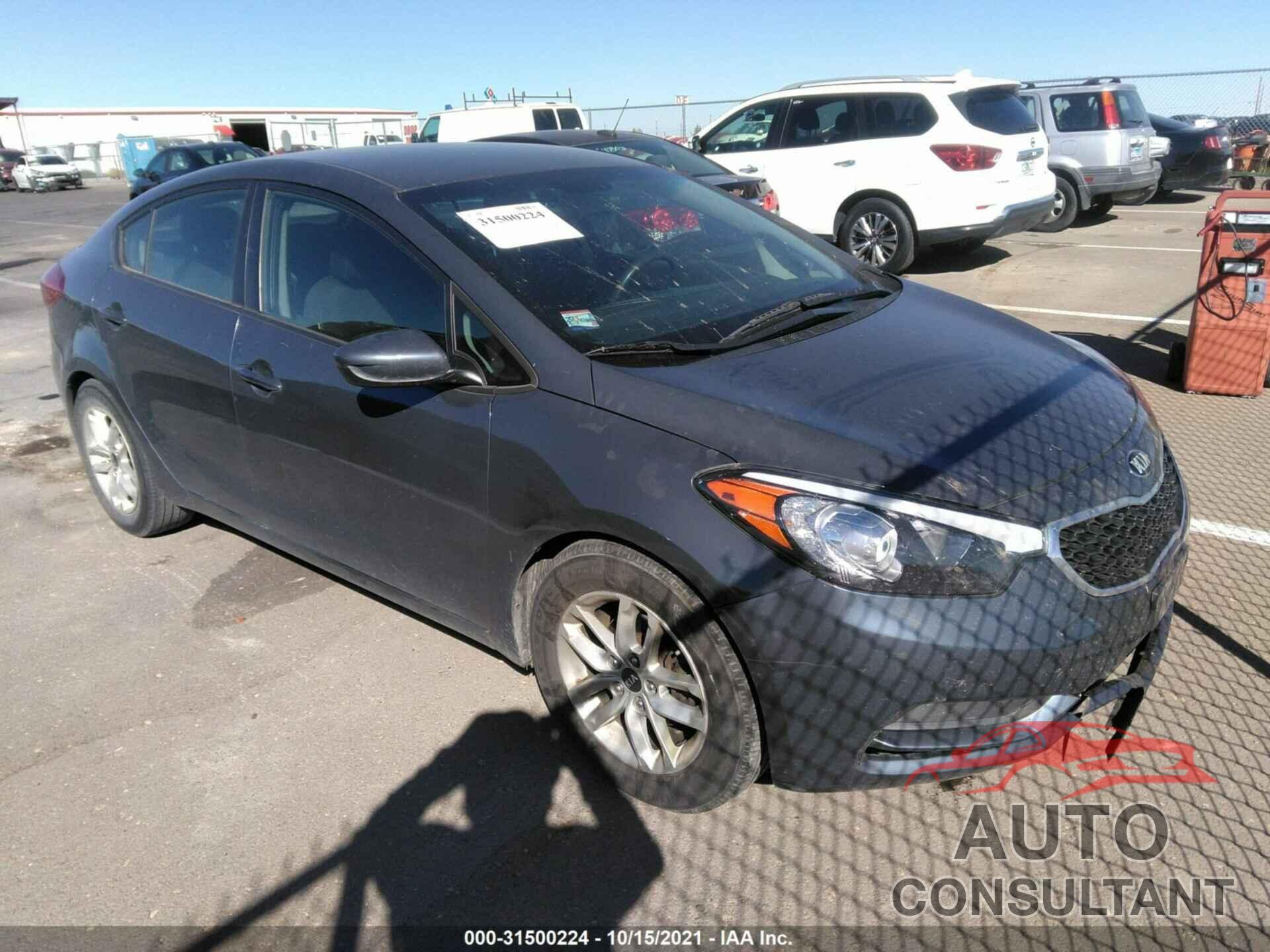 KIA FORTE 2016 - KNAFK4A60G5569598