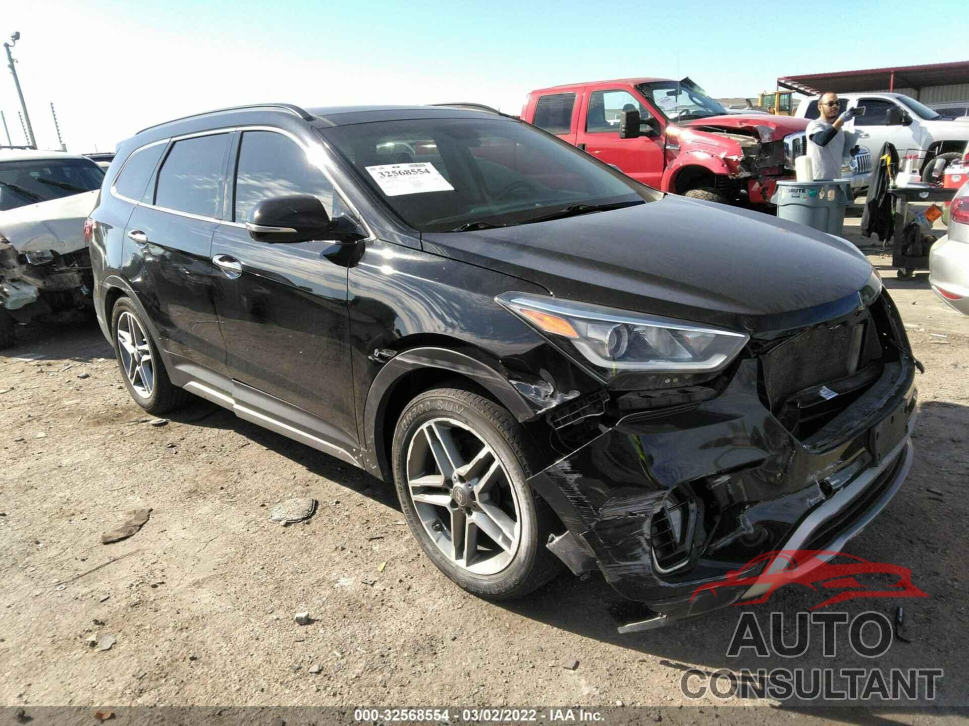 HYUNDAI SANTA FE 2017 - KM8SR4HF7HU234585