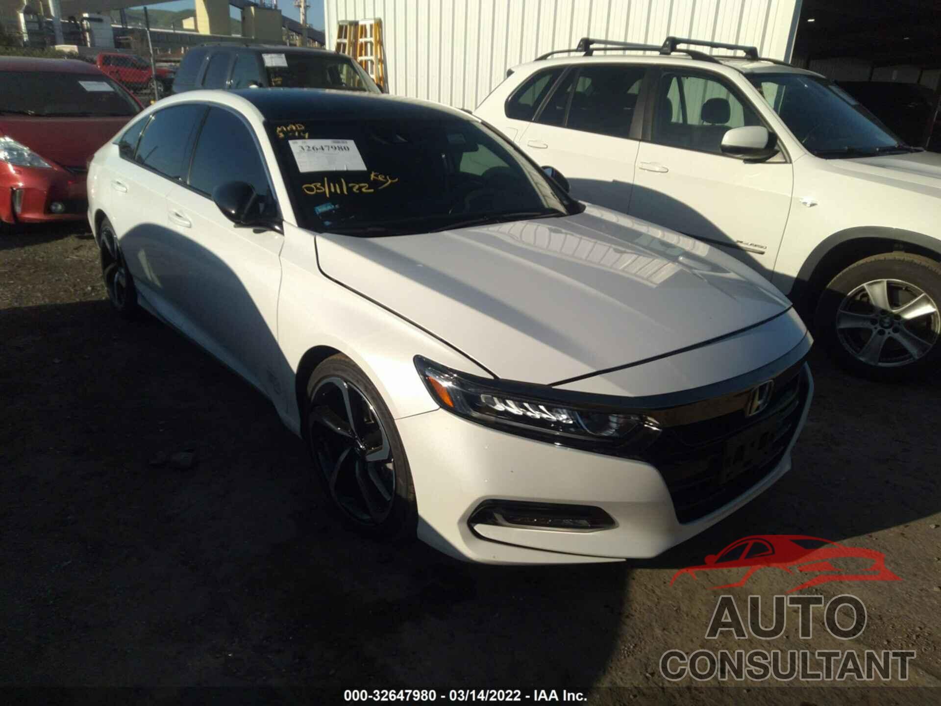 HONDA ACCORD SEDAN 2018 - 1HGCV1F35JA046863