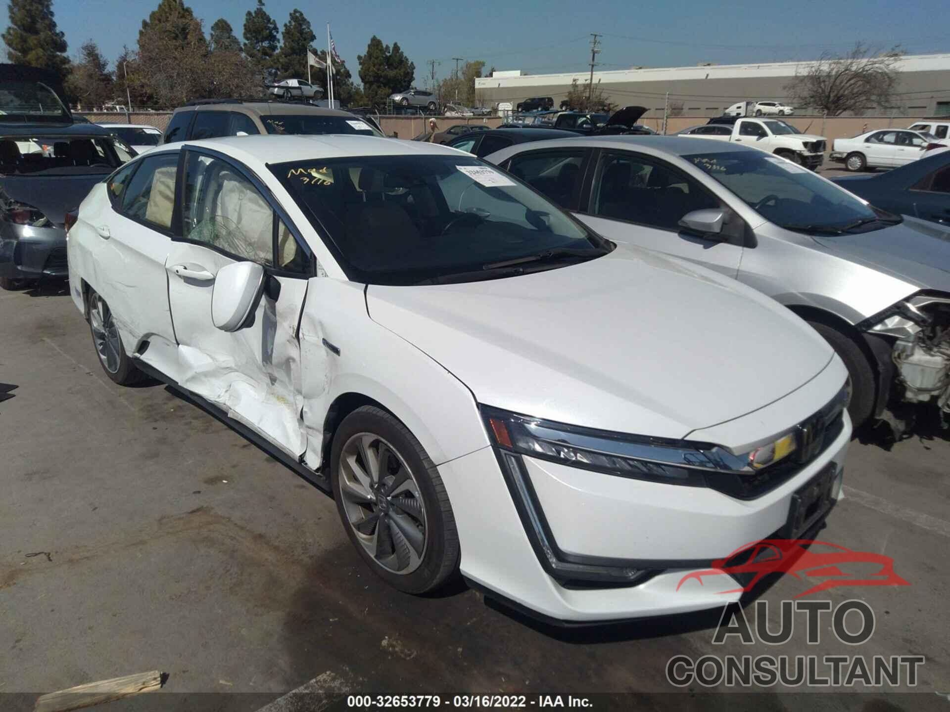 HONDA CLARITY PLUG-IN HYBRID 2019 - JHMZC5F33KC001494