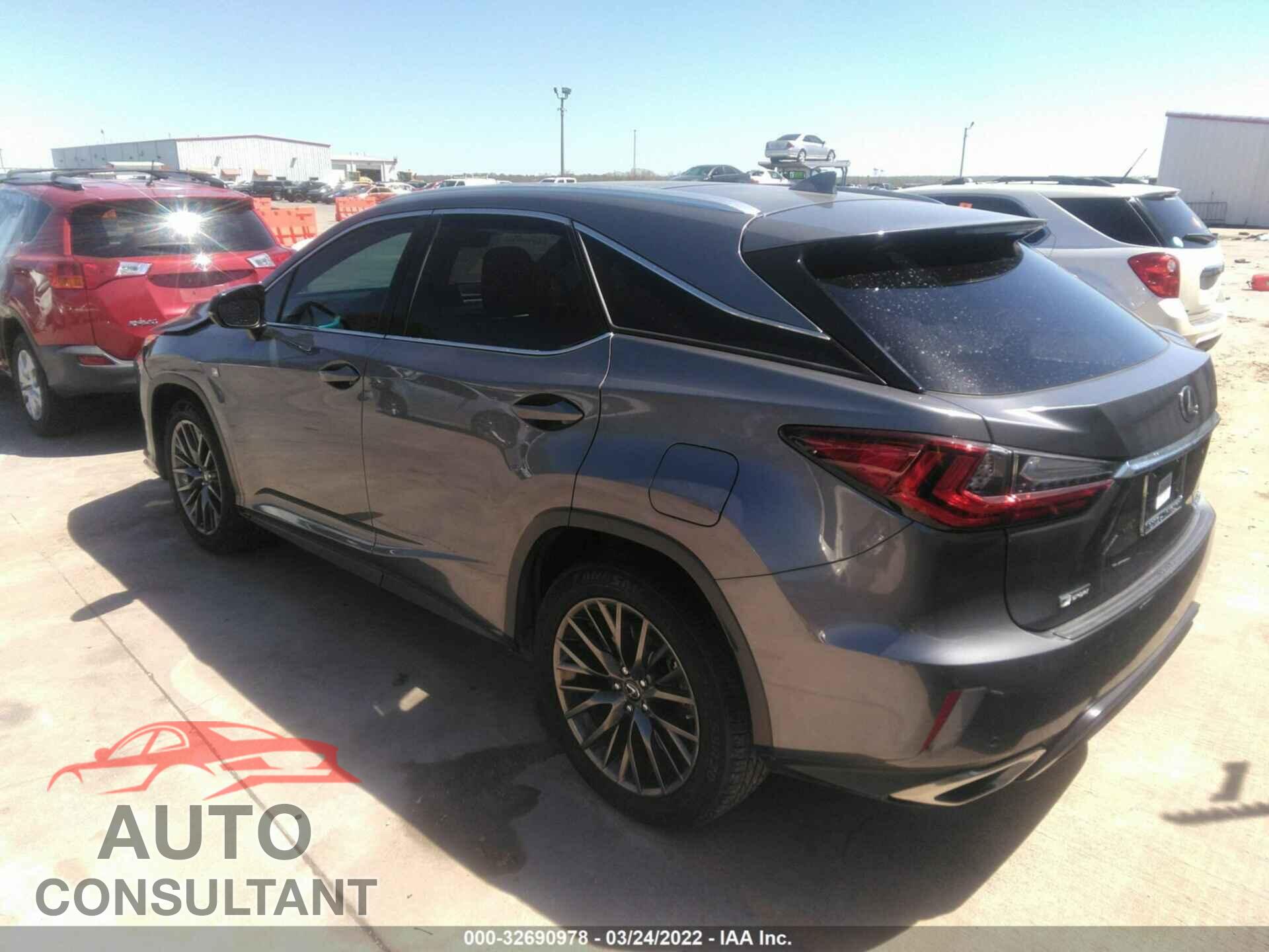 LEXUS RX 2019 - 2T2BZMCA9KC190900
