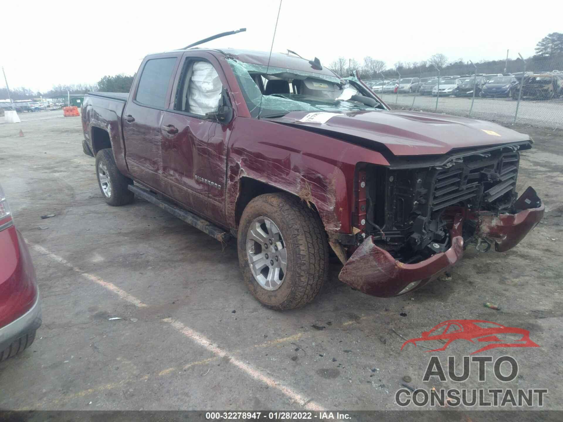 CHEVROLET SILVERADO 1500 2017 - 3GCUKRECXHG288989