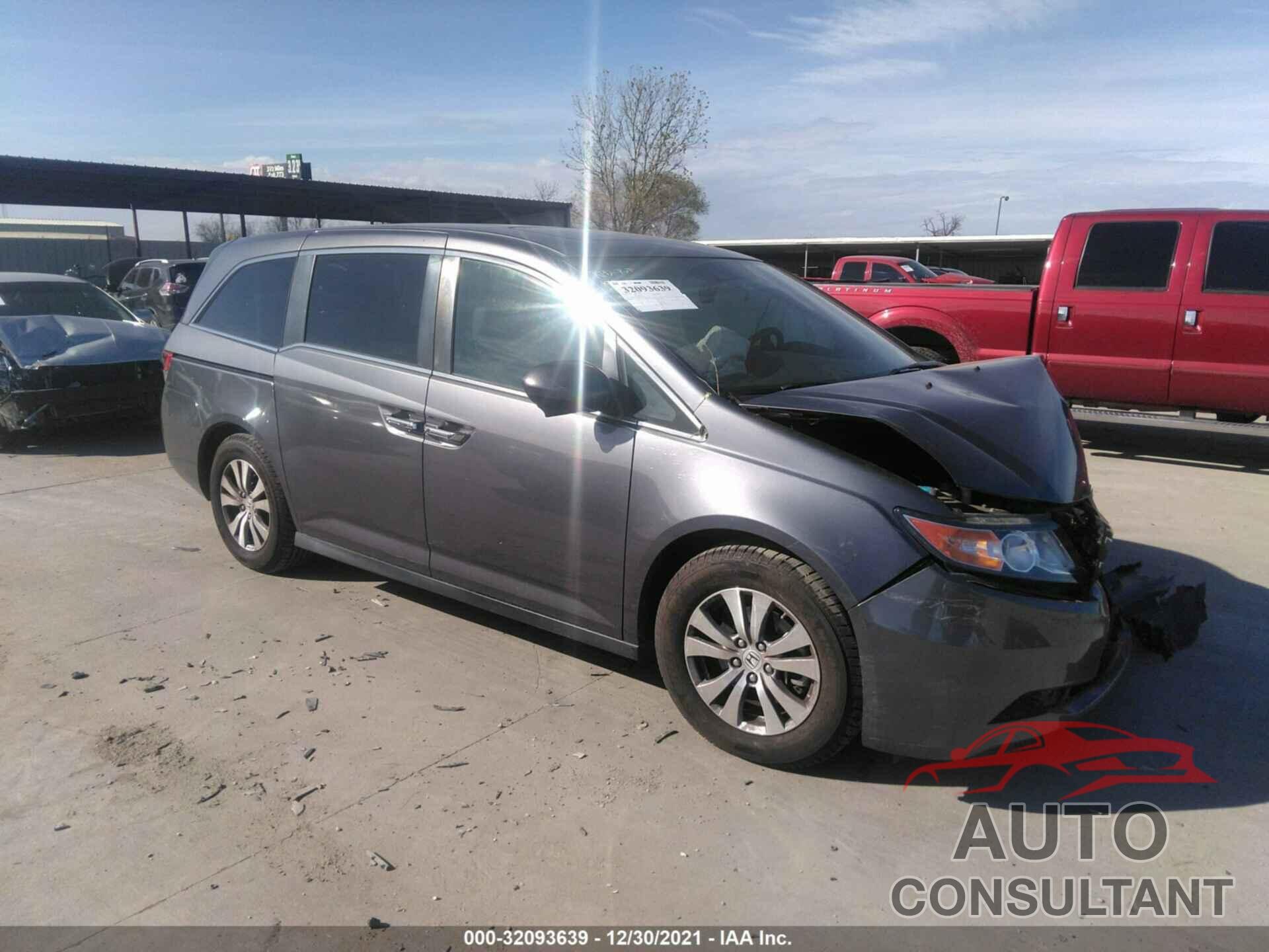 HONDA ODYSSEY 2017 - 5FNRL5H62HB017190