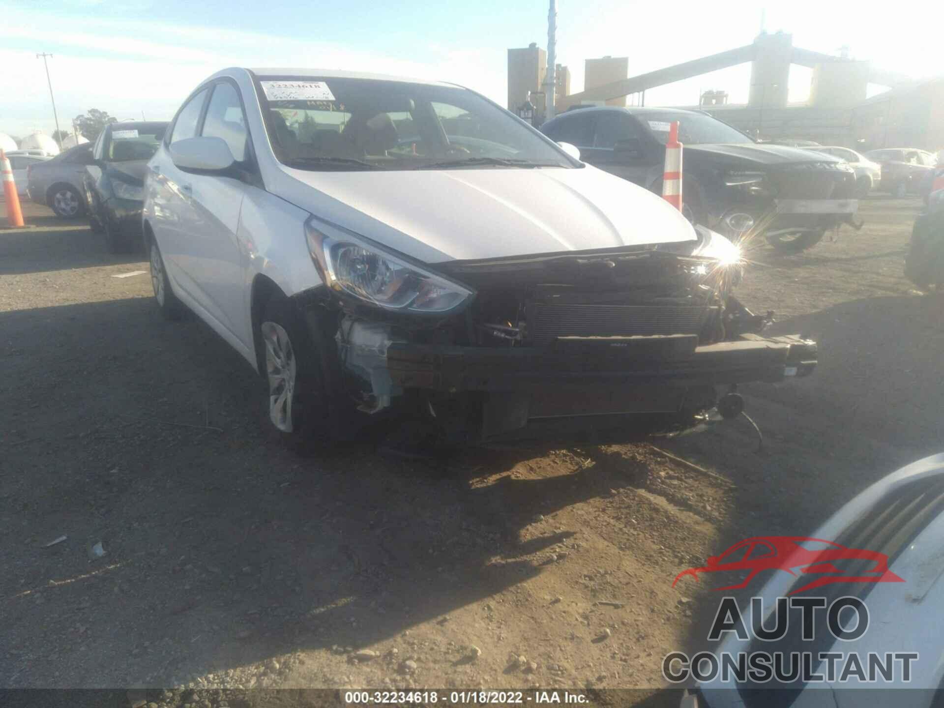 HYUNDAI ACCENT 2017 - KMHCT4AE1HU192597